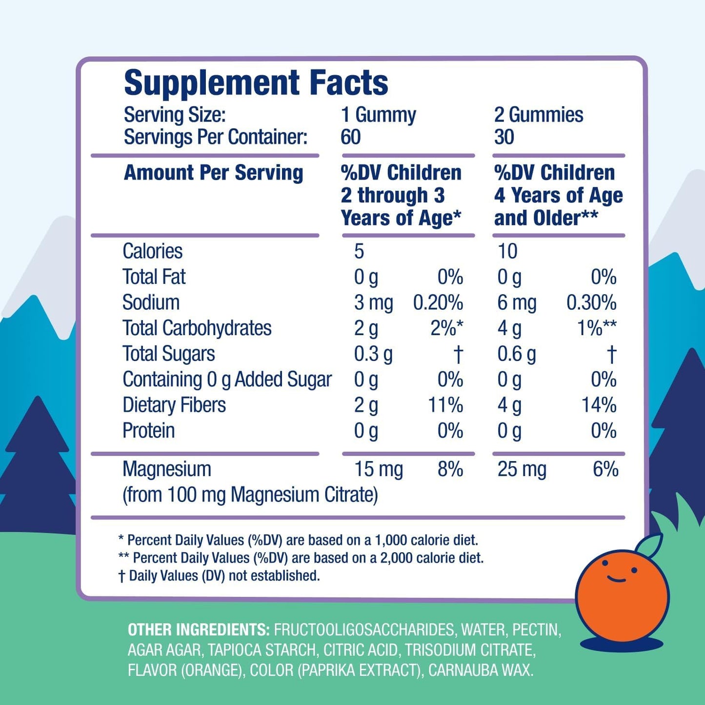 DR. MORITZ Sugar-Free Calm Magnesium Gummies, 120 Count