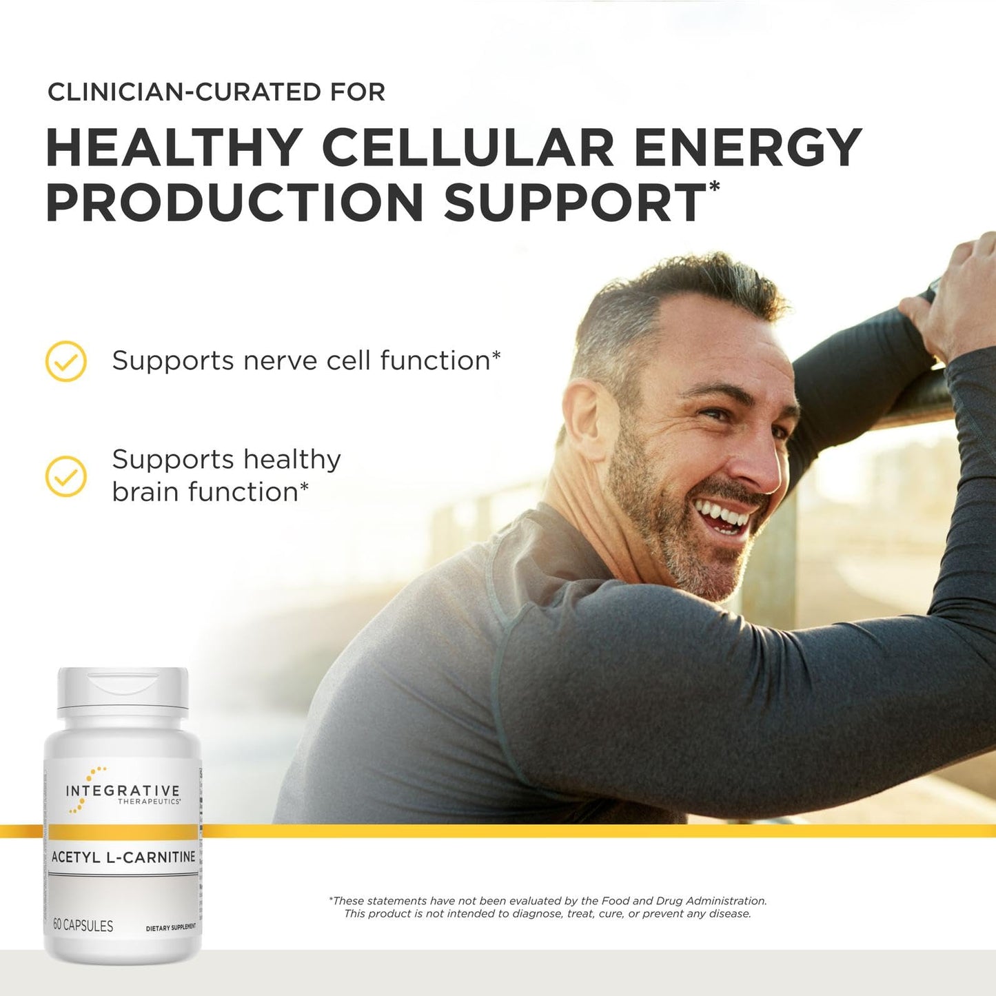 Integrative Therapeutics Acetyl L-Carnitine Capsule, 60 Capsules