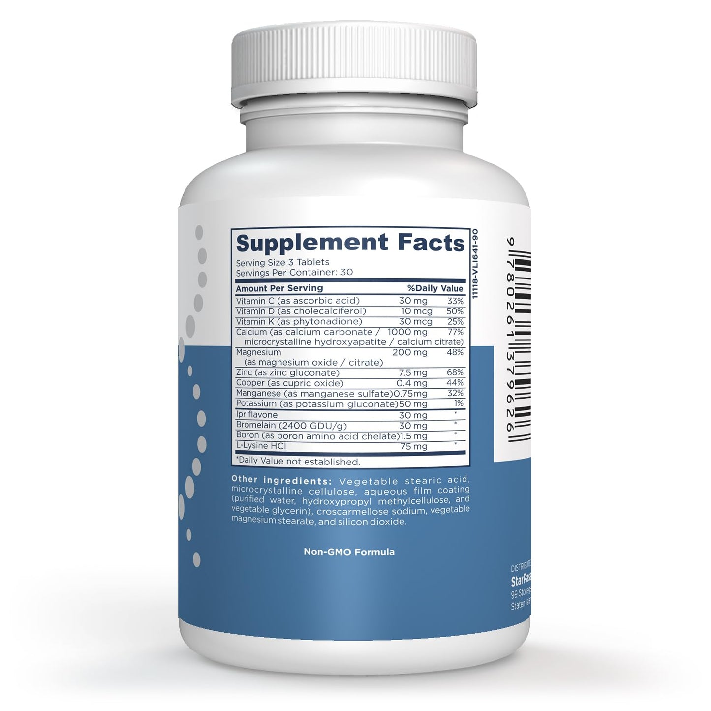 StarPass Labs Bone MD Osteo Strength Ultimate Health Support, 90 Tablets