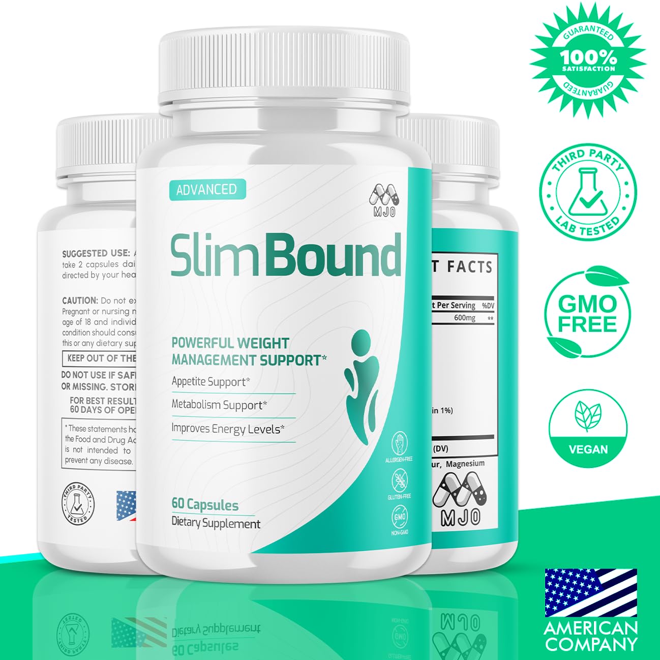 MJO SlimBound Capsules 120 Capsules