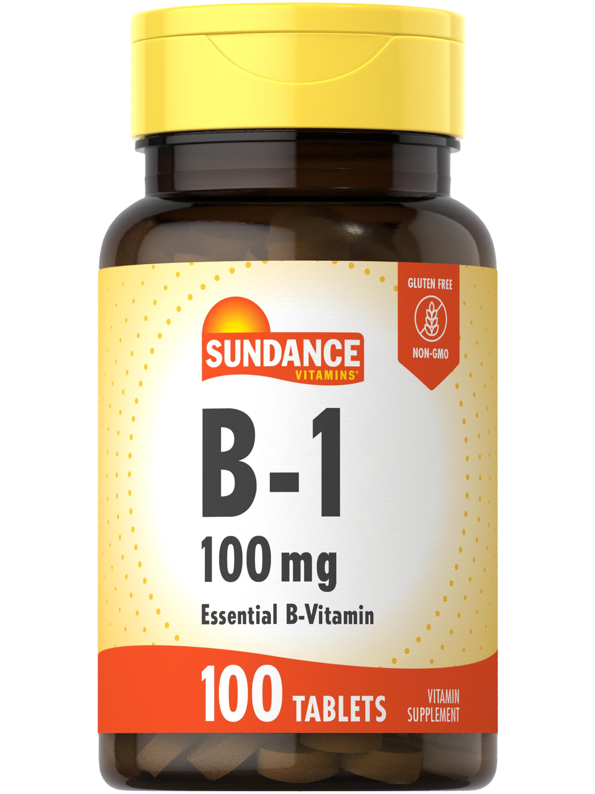 Sundance Vitamin B-1 100mg Tablet, 100 Tablets