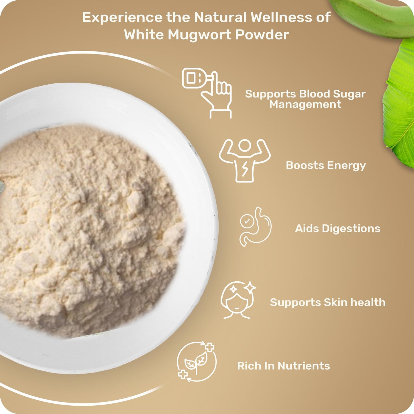 HappyLyfe Rairuen ROM Organic Green Banana Powder 1.76 Ounce
