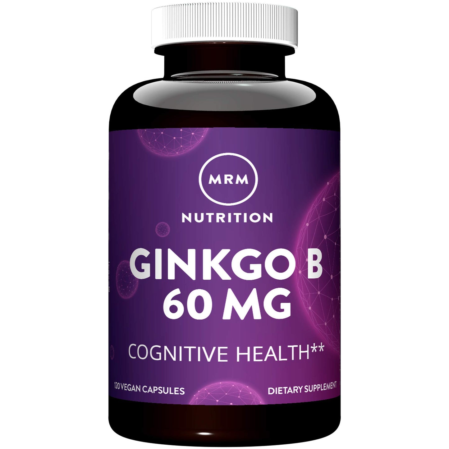 MRM Ginkgo B 60 mg Capsule, 120 Count