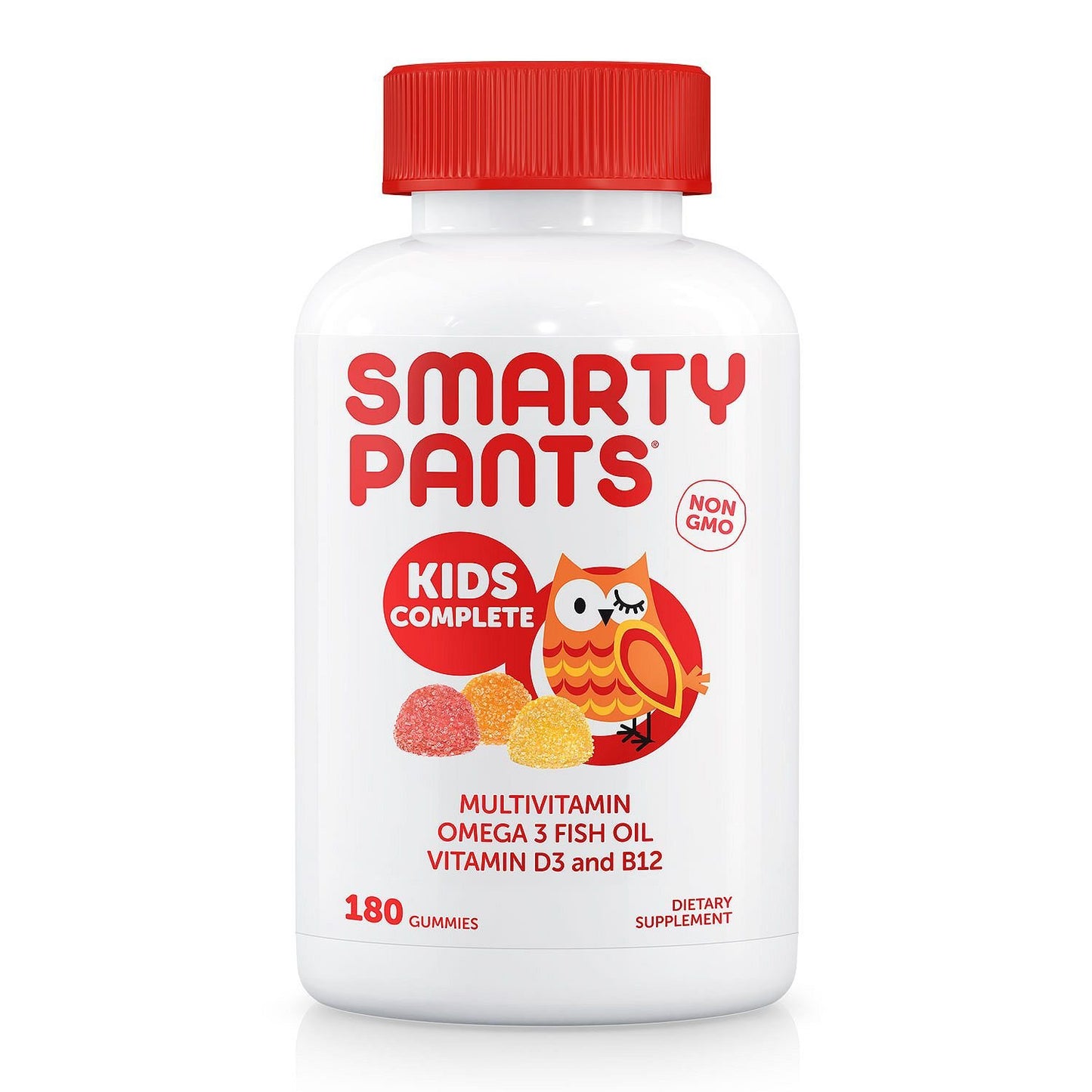 SmartyPants Kids Complete Daily Gummy Vitamins 180 Count