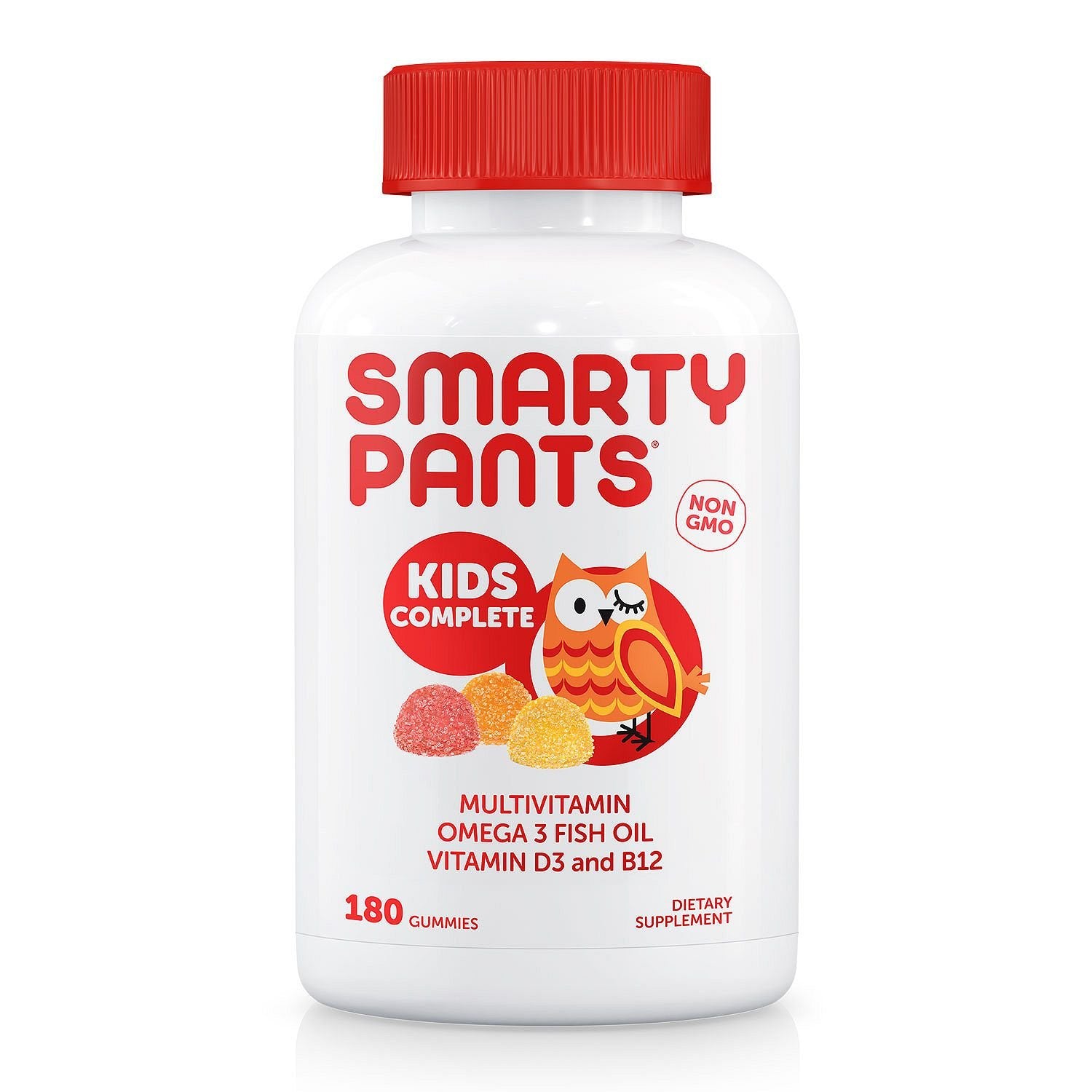 SmartyPants Kids Complete Daily Gummy Vitamins 180 Count