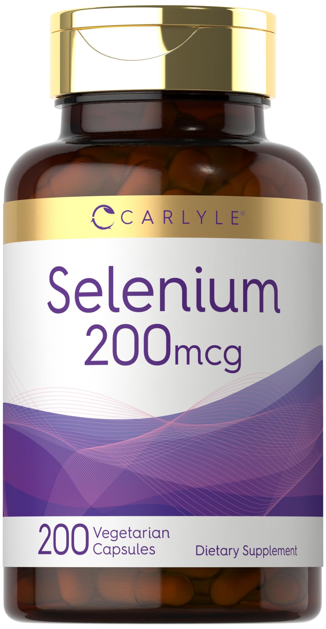 Carlyle Yeast Free Selenium 200 mcg Capsule, 200 Capsules