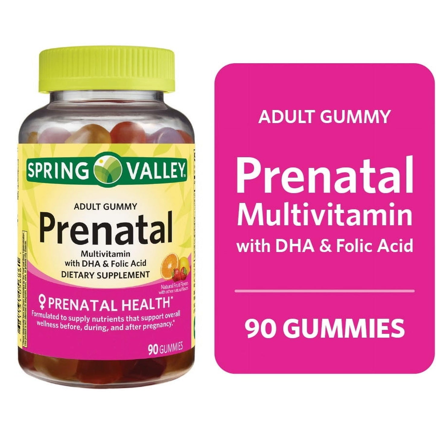 Sam's Trade Prenatal Multivitamin Gummies 90 Count