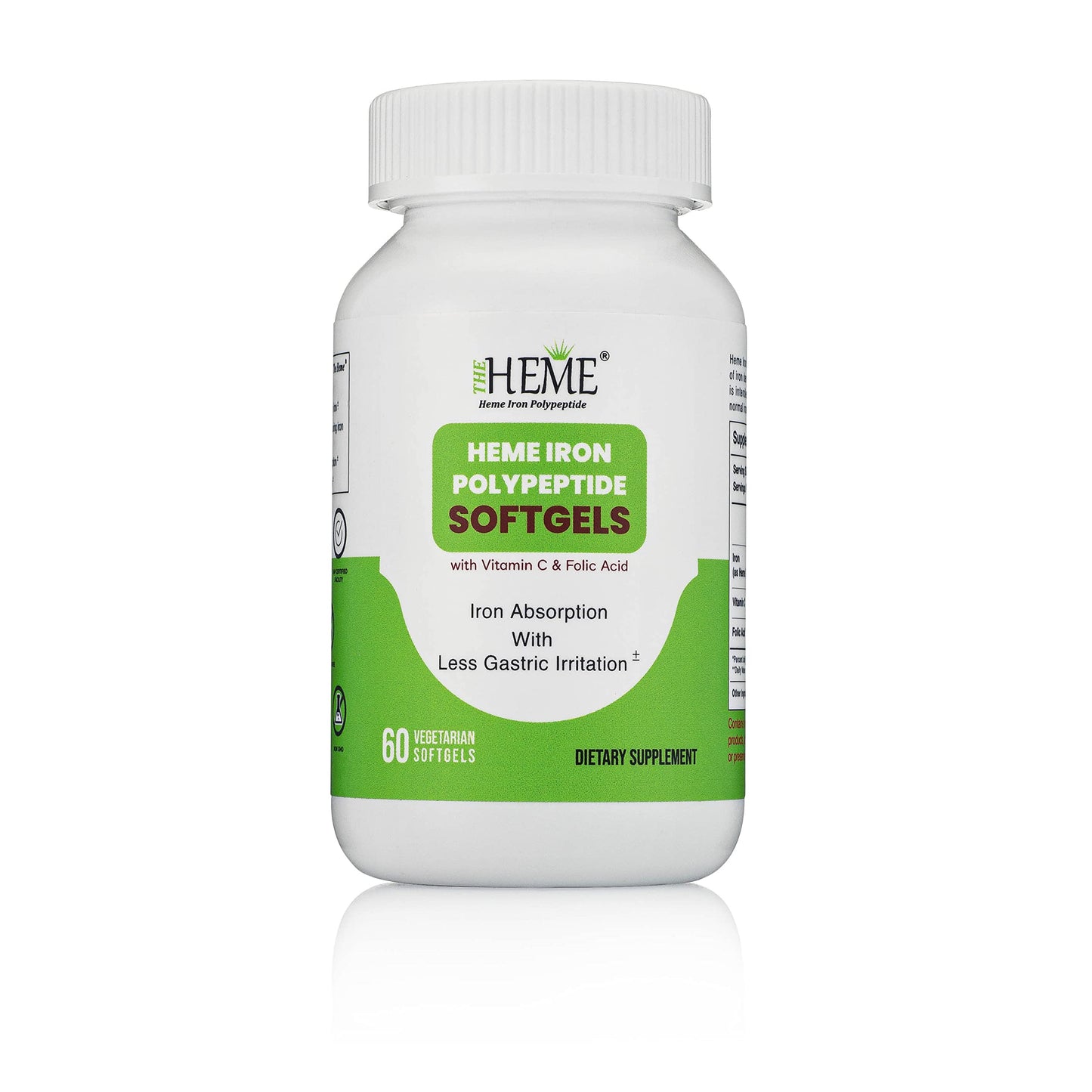 Pharmvista Heme Iron Polypeptide Softgels 60 Count