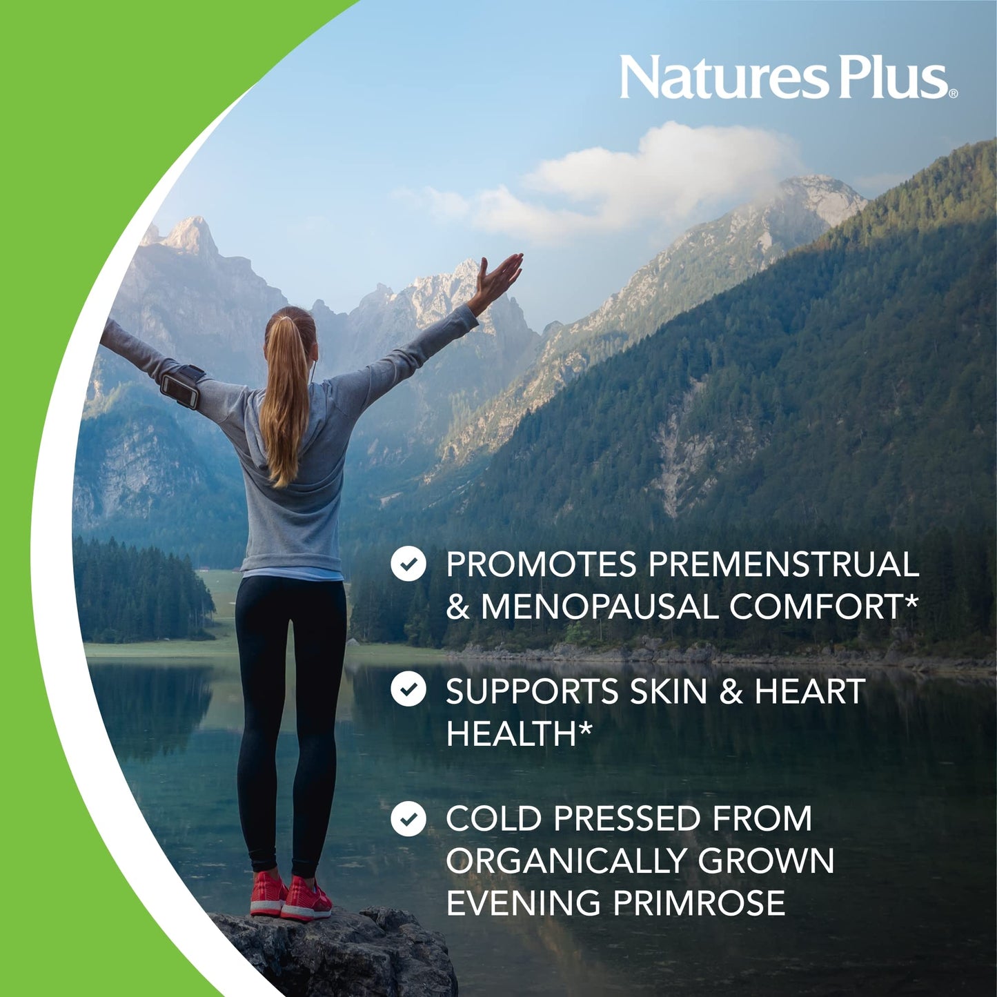 NaturesPlus Ultra EPO 1500 Evening Primrose Oil Softgels, 60 Count