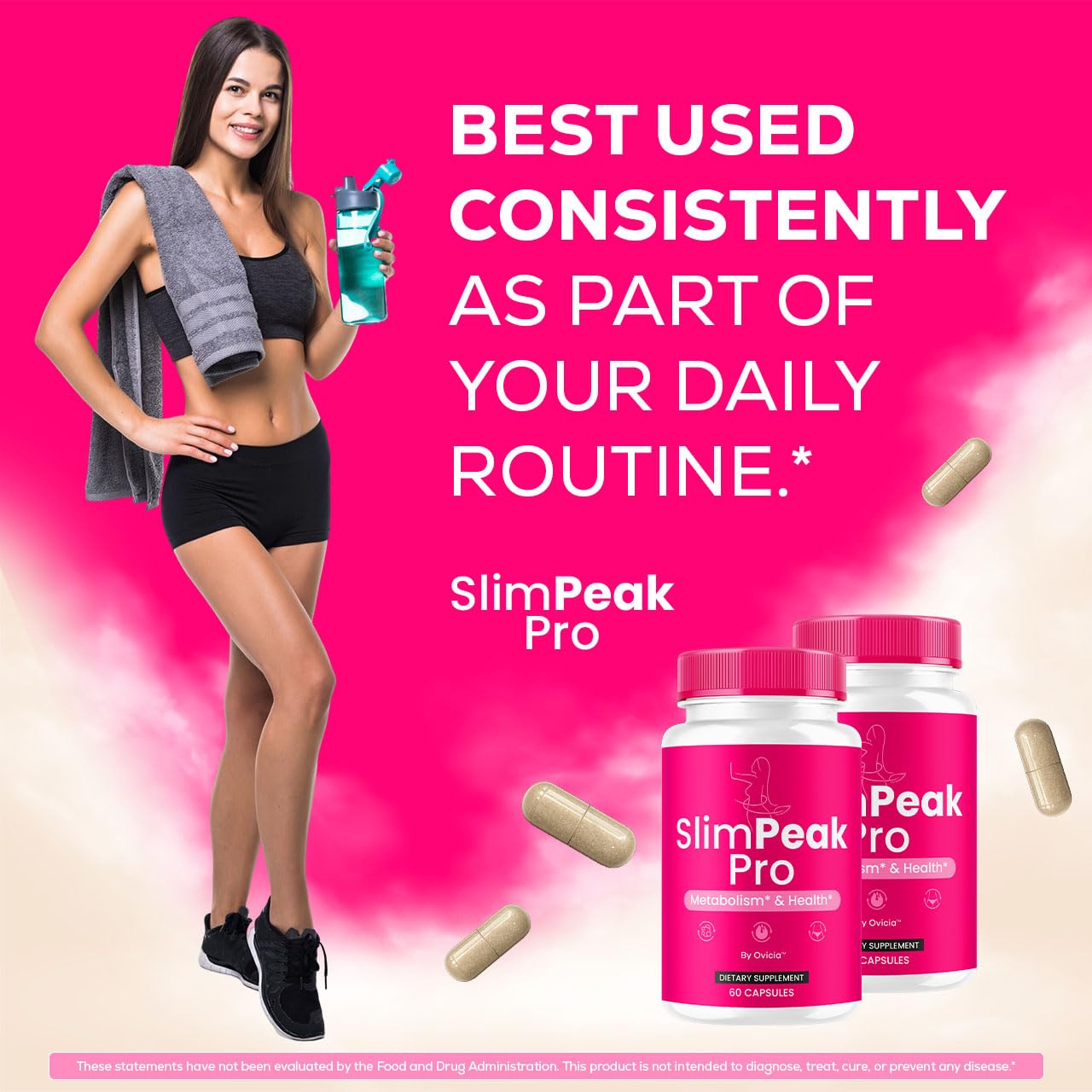 OVICIA Slim Peak Pro Capsules 120 Capsules