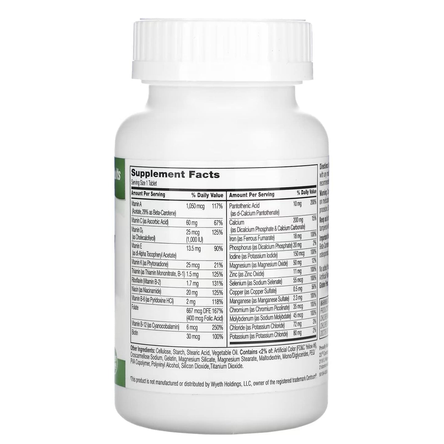 21st Century Compare to Centrum 130 Tablets