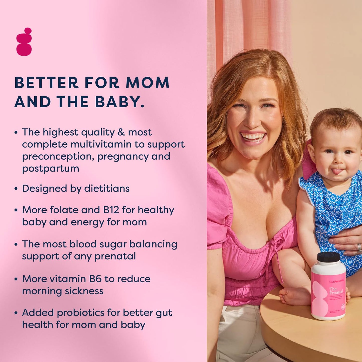 GutPersonal The Prenatal Supplement 180 Capsules