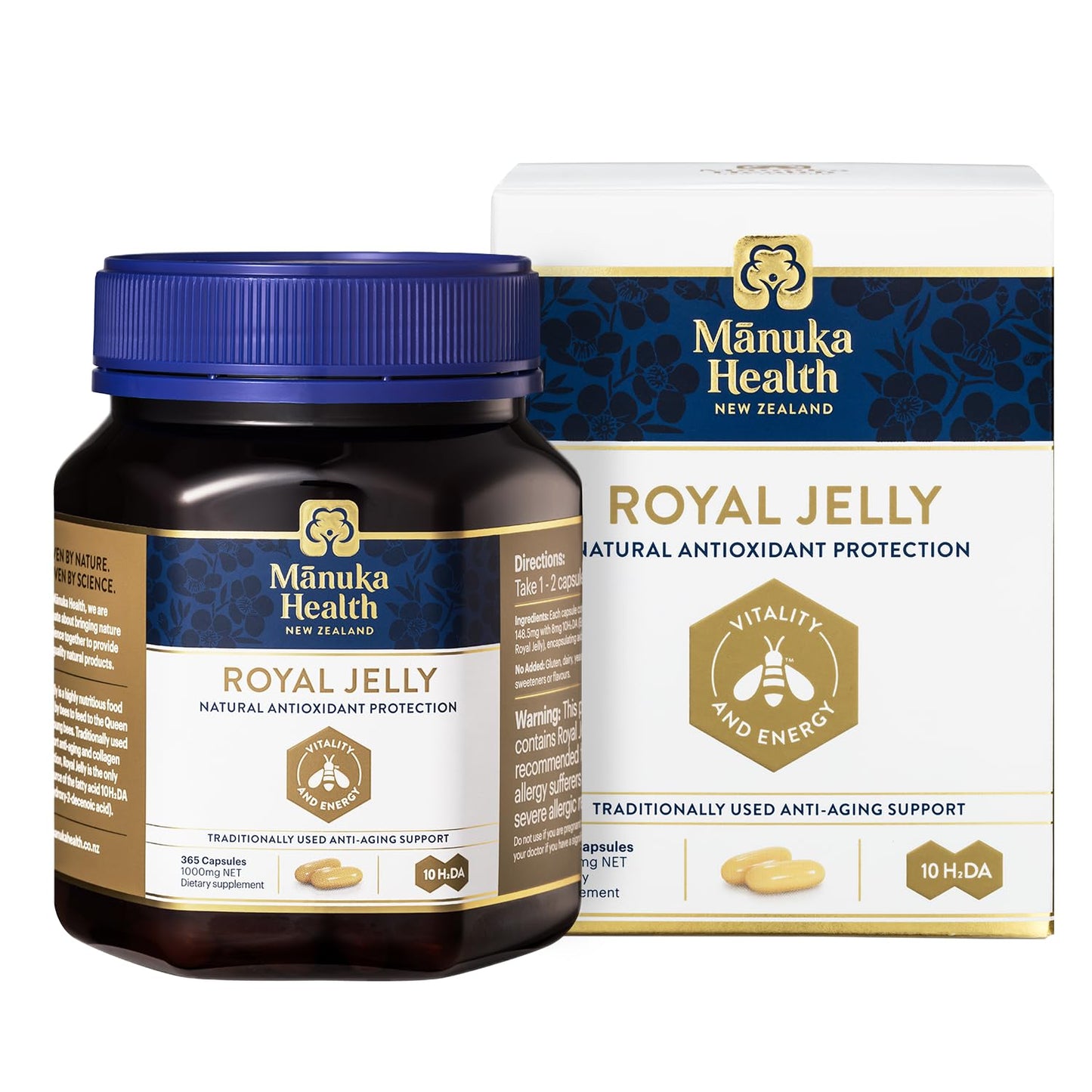Manuka Health Royal Jelly Softgel Capsules 365 Count