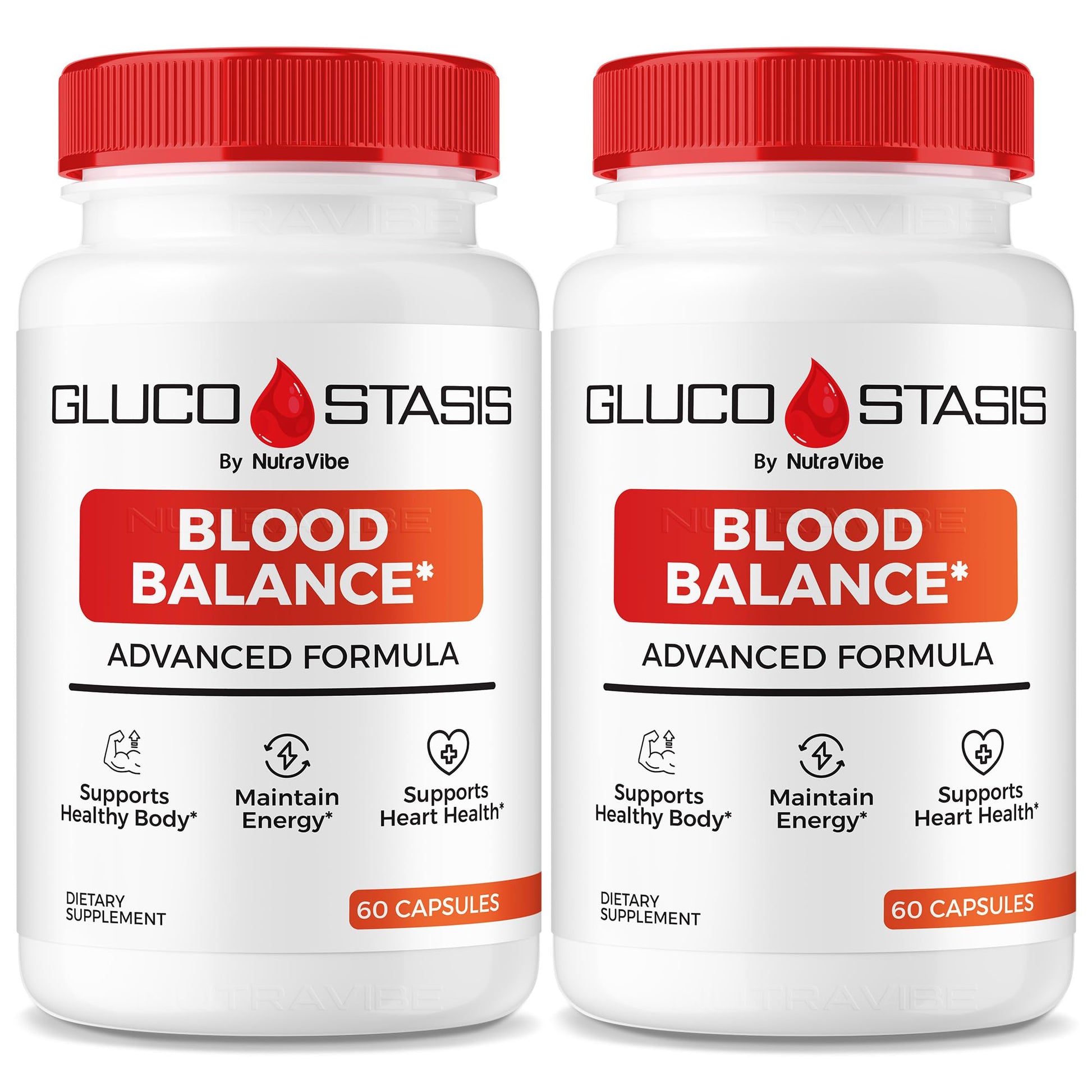 NutraVibe Gluco Stasis Blood Balance Capsule 120 Count