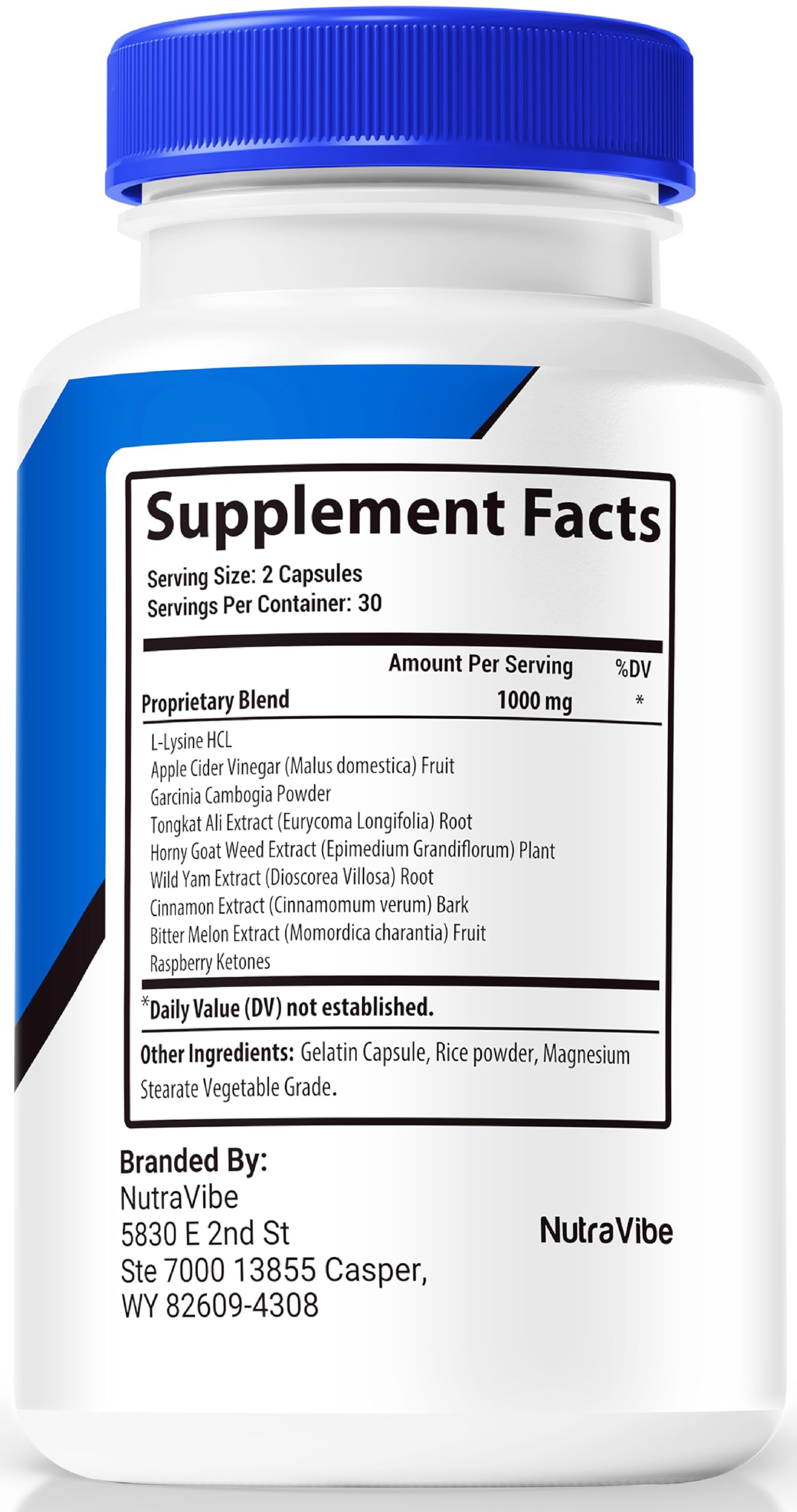 NutraVibe Flora Lean Max Capsules 120 Capsules