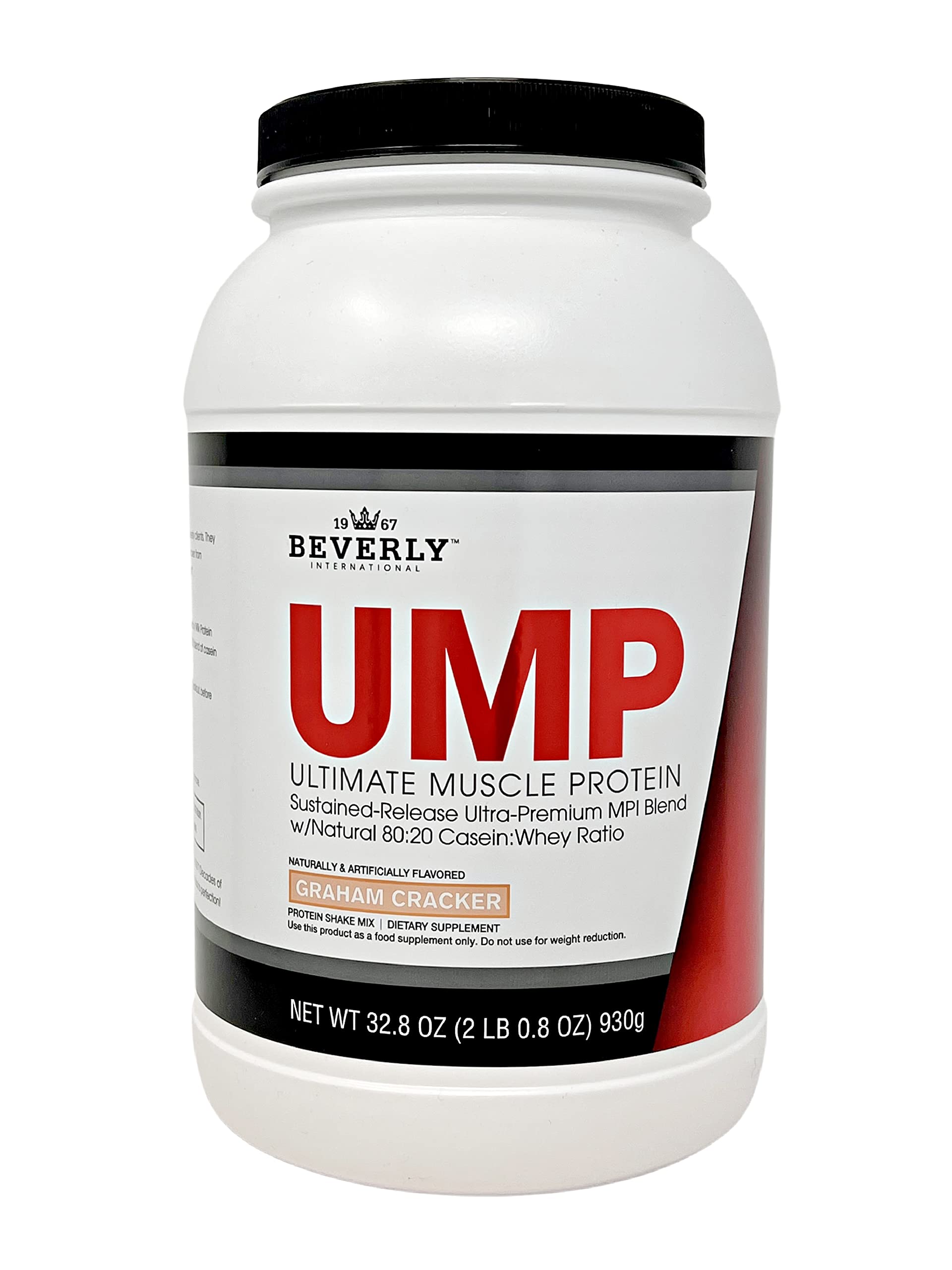 Beverly International UMP Protein Powder, Graham Cracker, 32.8 oz
