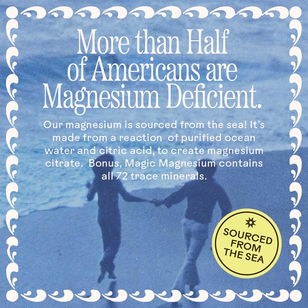Wooden Spoon Herbs Magic Magnesium Citrate Powder, 1.2 Ounce