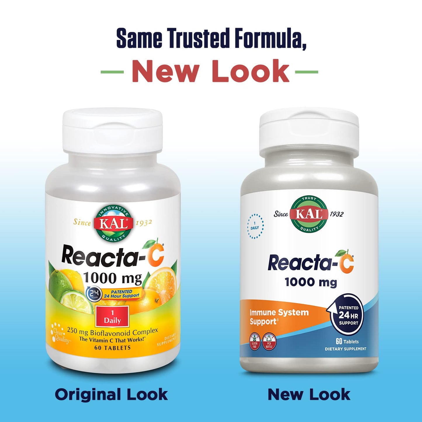 KAL Reacta-C with Bioflavonoids Tablets, 60 Tablets