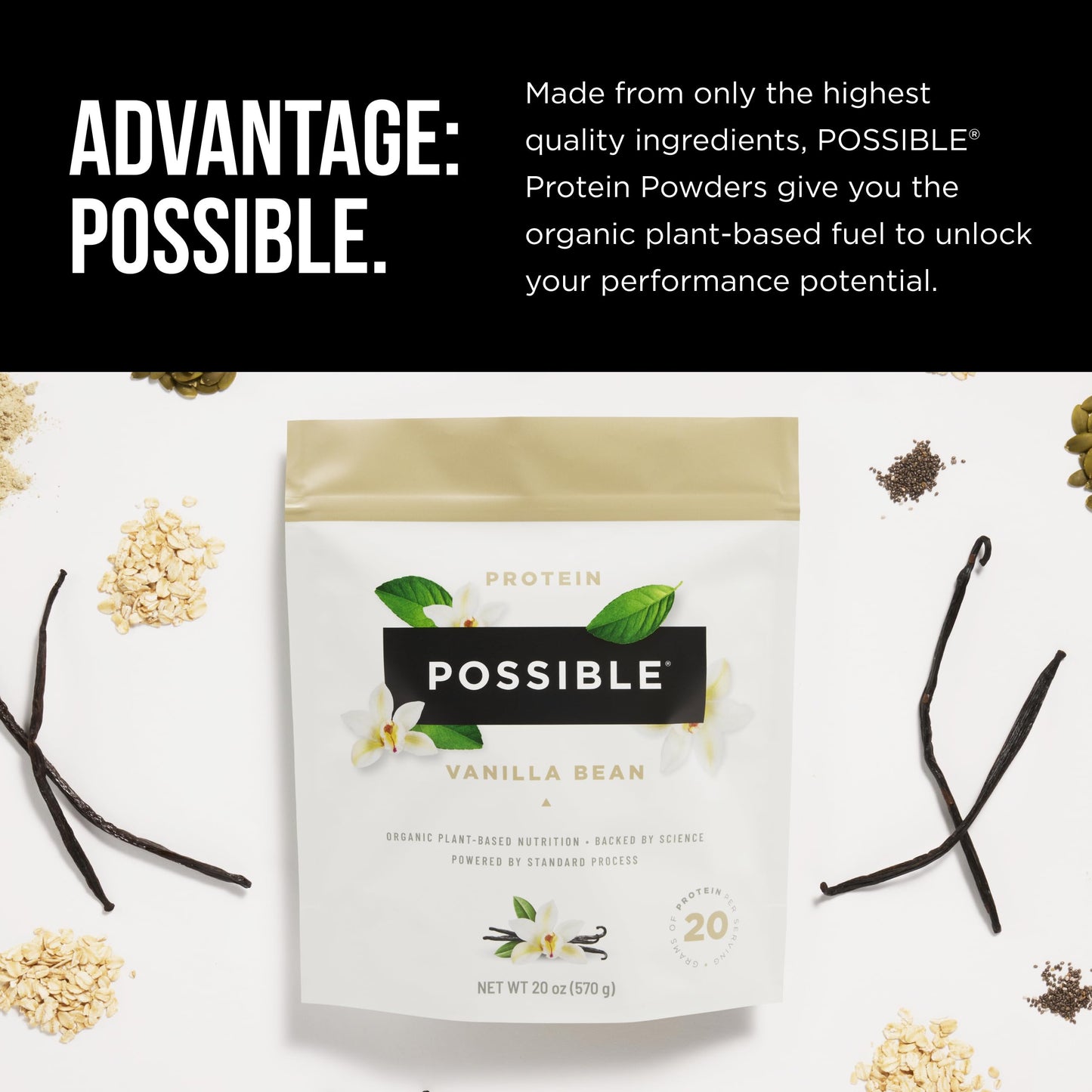 Possible Plant-Based Protein Powder 40
