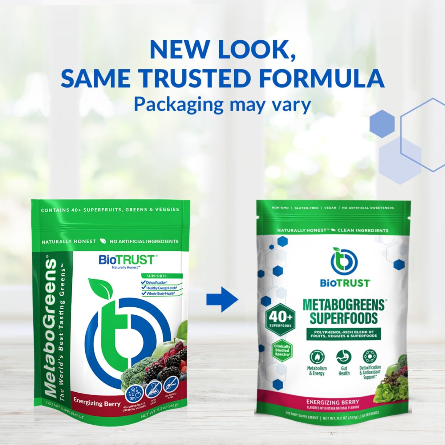 BioTrust Metabo Greens Superfood Powder 9.2 oz