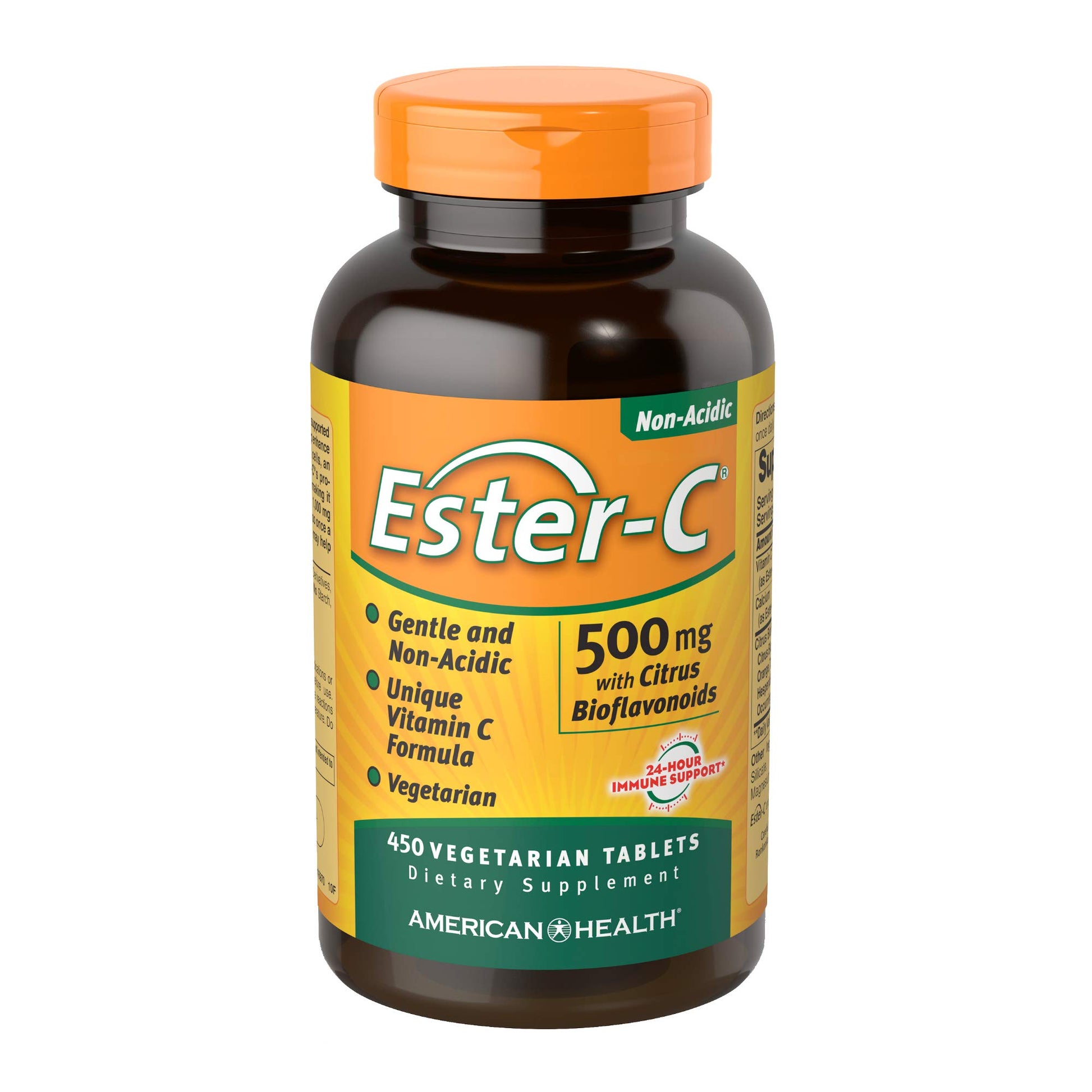 American Health Ester-Vitamin C with Citrus Bioflavonoids 500 mg Tablets, 450 Count