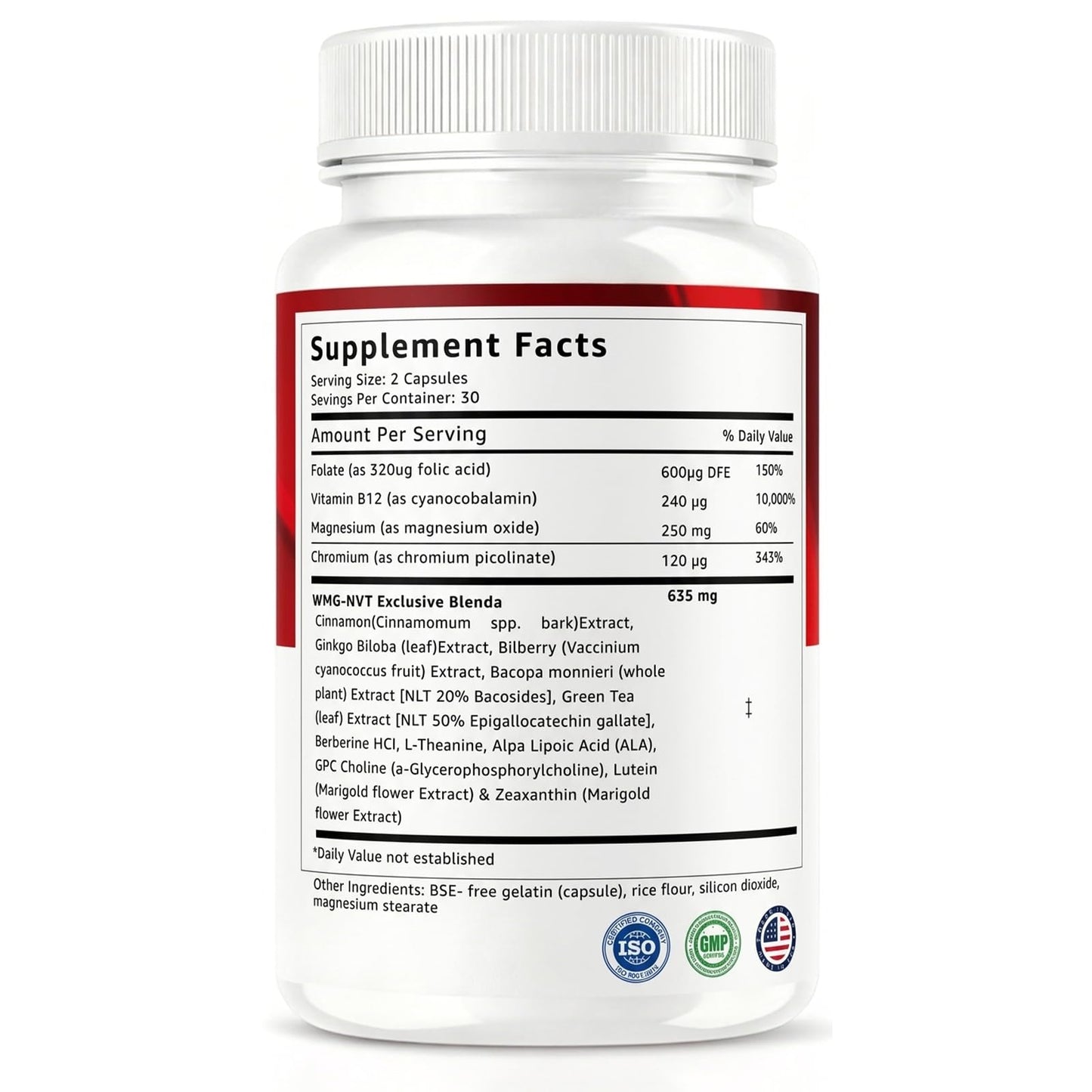 AMZEYE BioSteady Blood Optimizer Capsule, 60 Capsules
