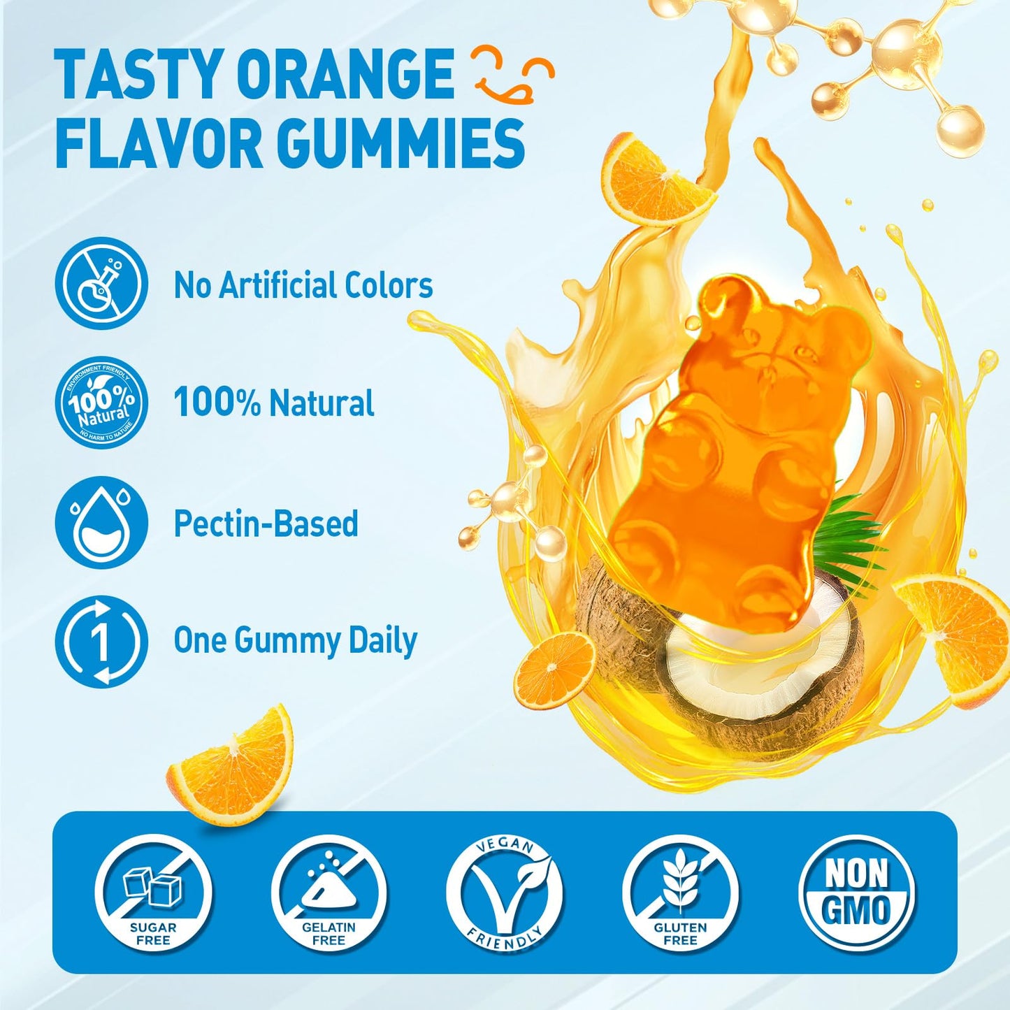 duwhot Vitamin A Gummies 60 Gummies