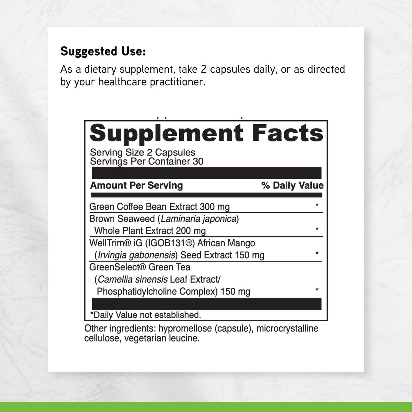 DAVINCI Adipo-Leptin Benefits Dietary Supplement Capsules 60