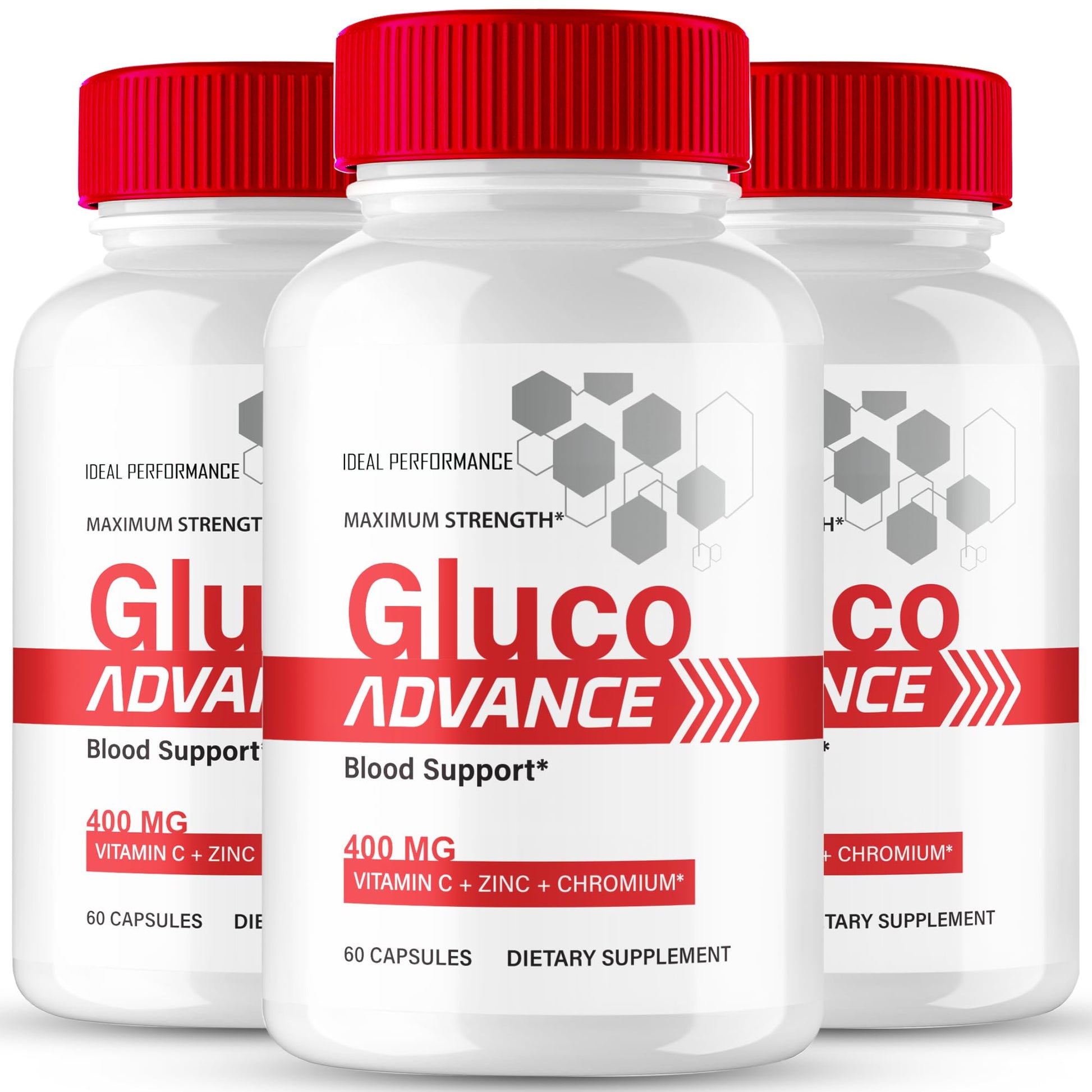 IDEAL PERFORMANCE Gluco Advance 180 Capsules
