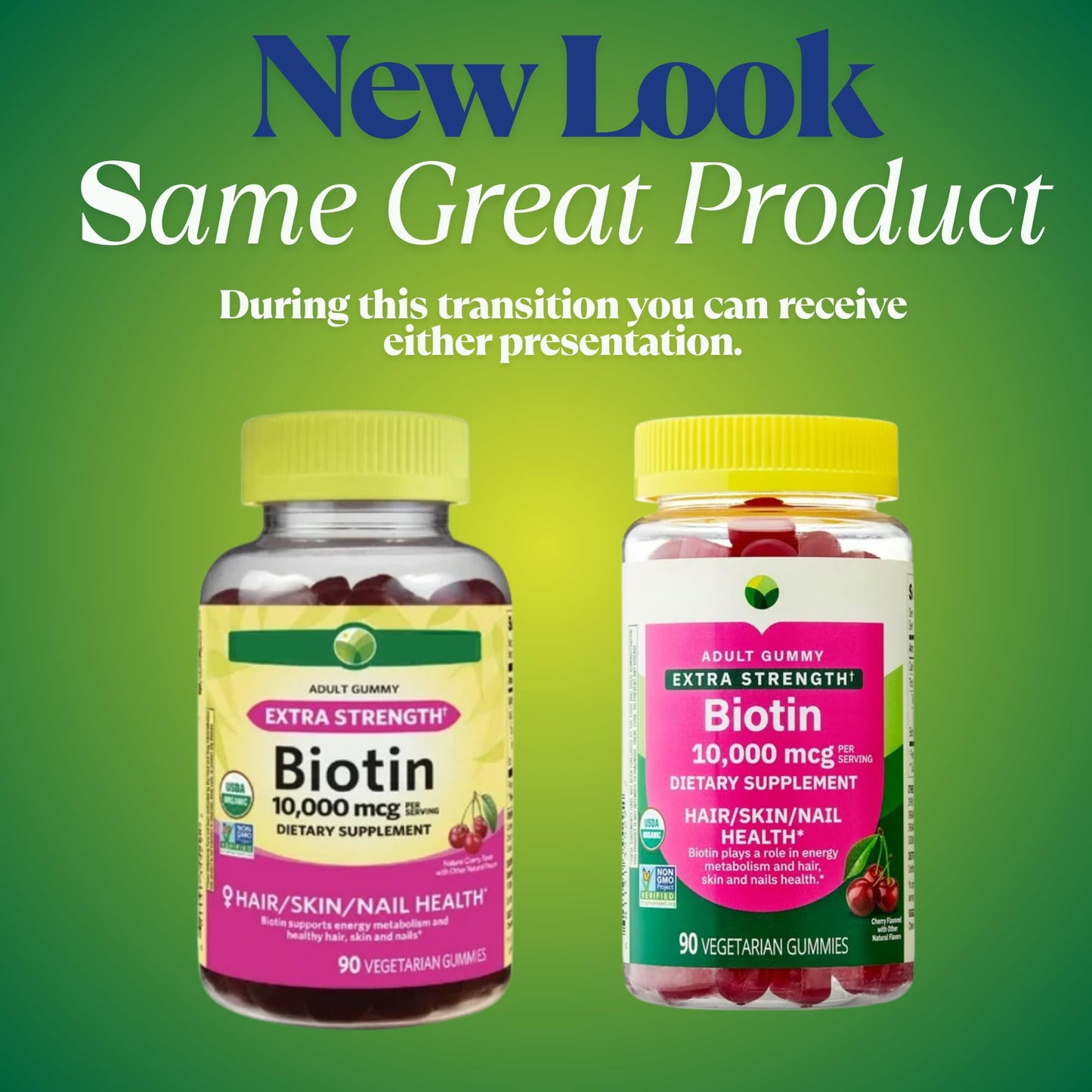 KP+ Biotin 10,000 mcg Gummies Extra Strength 90 Count