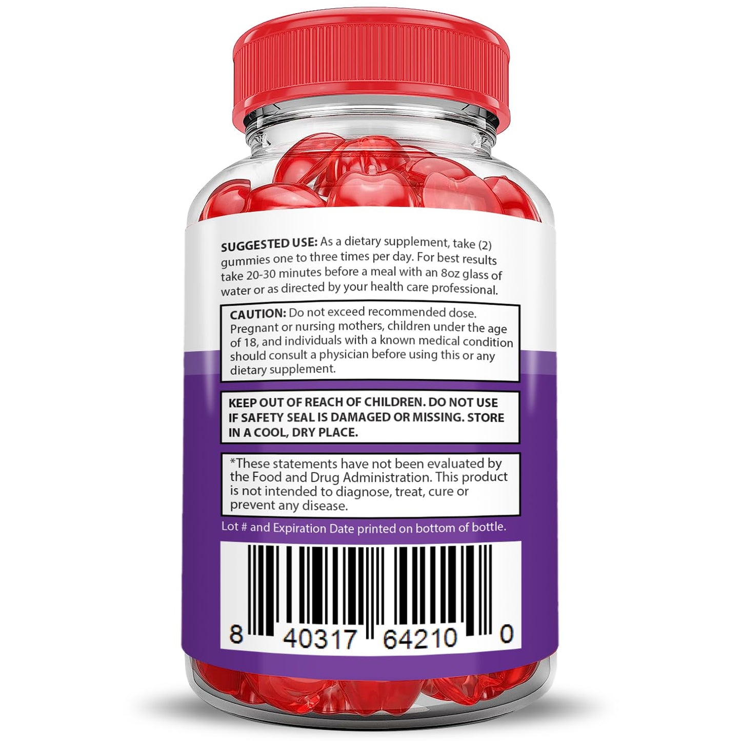 Justified Laboratories Keto Glow ACV Gummies Advanced Formula 1000MG, Apple Cider Vinegar, Pomegranate Beet Juice Powder, B12, Vegan, Non-GMO, 300 Gummies