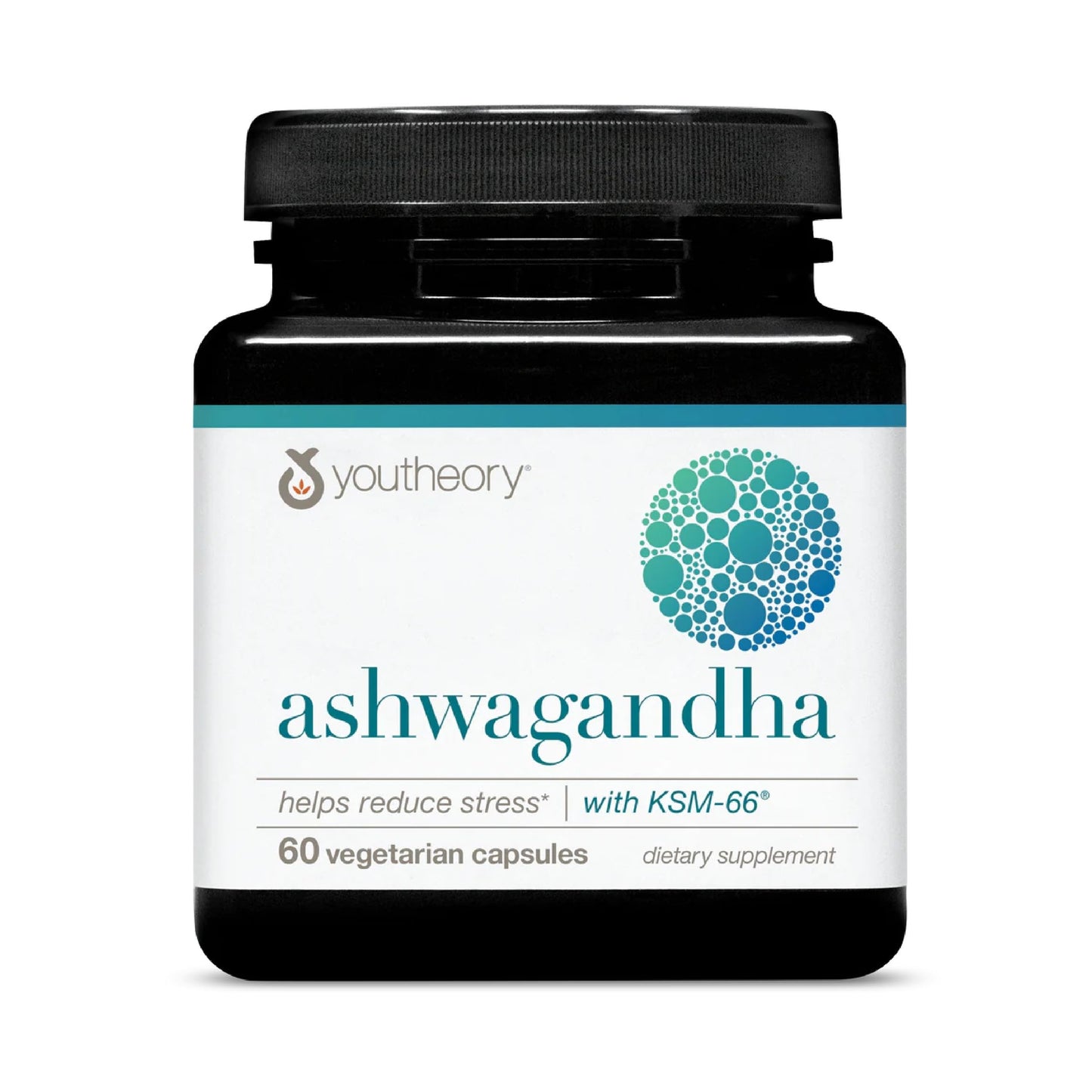 Youtheory Ashwagandha Capsules 60 Count