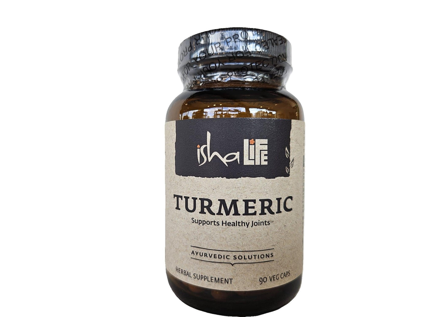 ISHA Turmeric Herbal Supplement 990 mg 90 Vegetarian Capsules