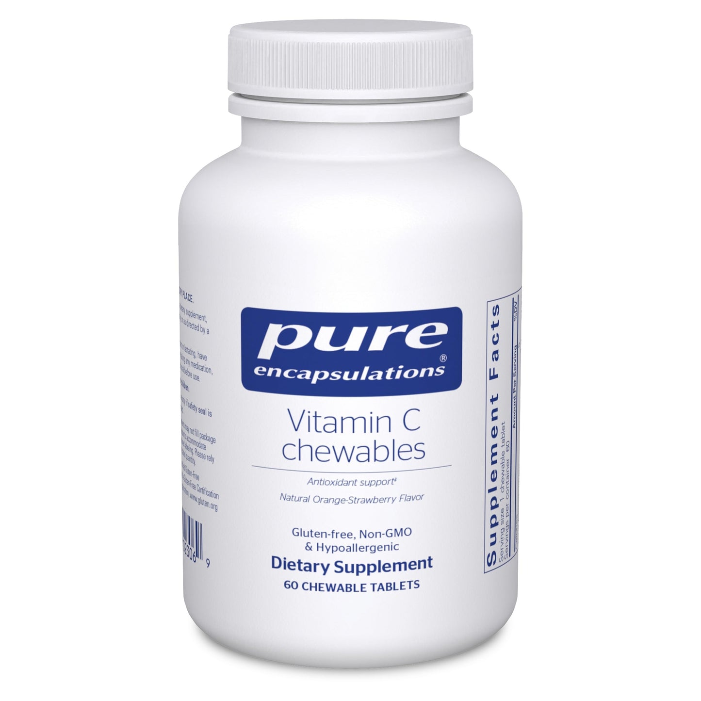 Pure Encapsulations Vitamin C Chewables 60 Tablets