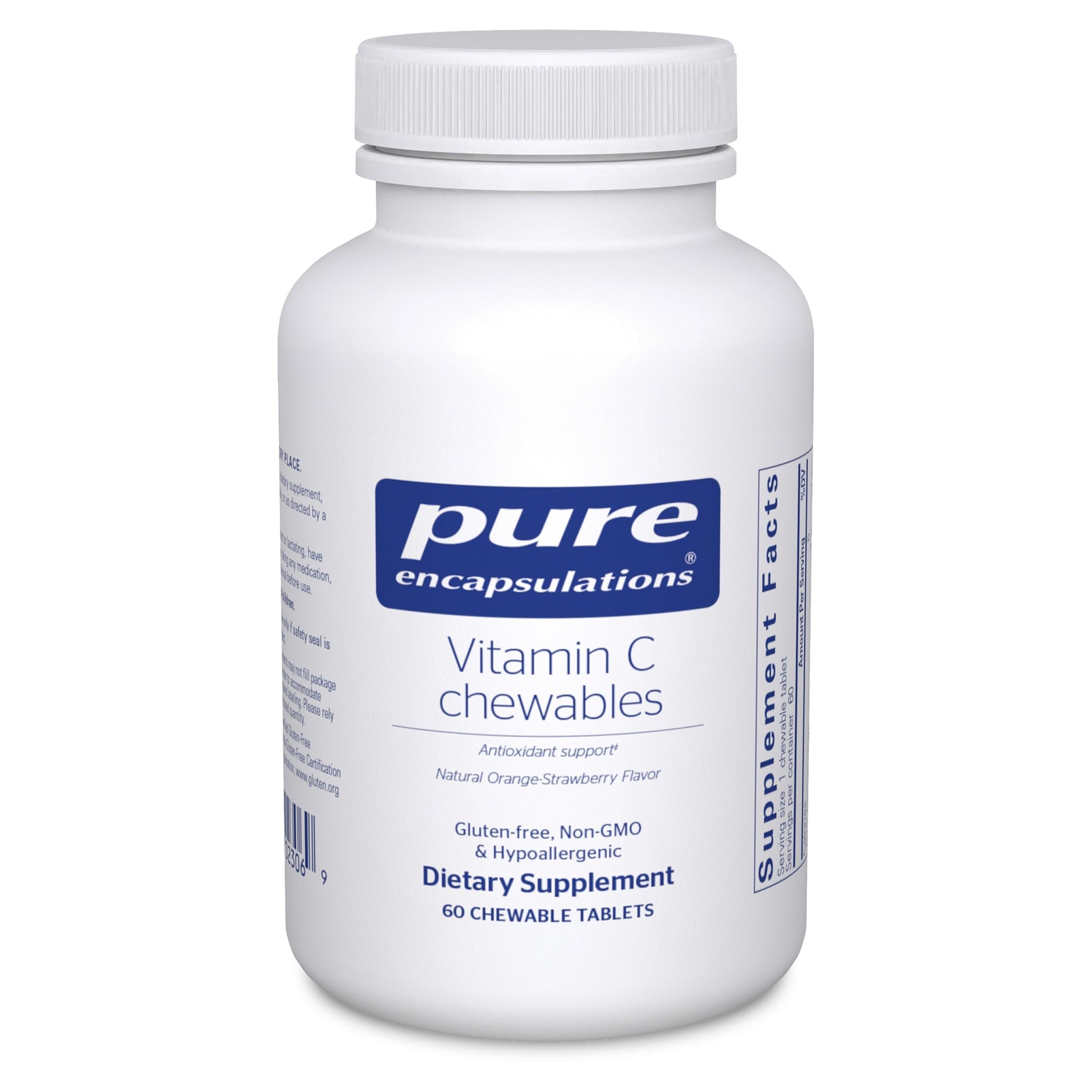 Pure Encapsulations Vitamin C Chewables 60 Tablets