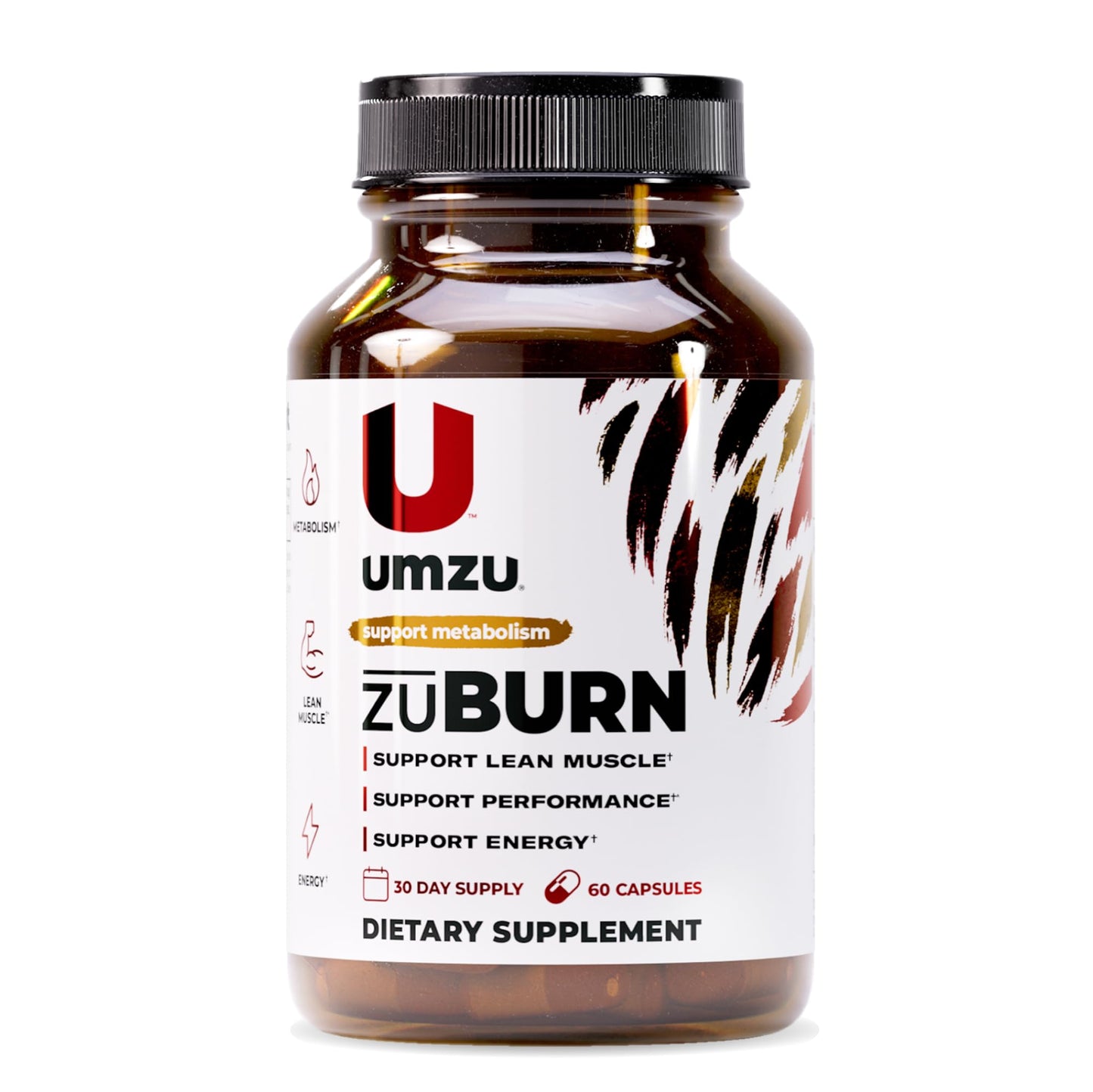 UMZU ZuBurn Energy Support Capsule, 60 Count