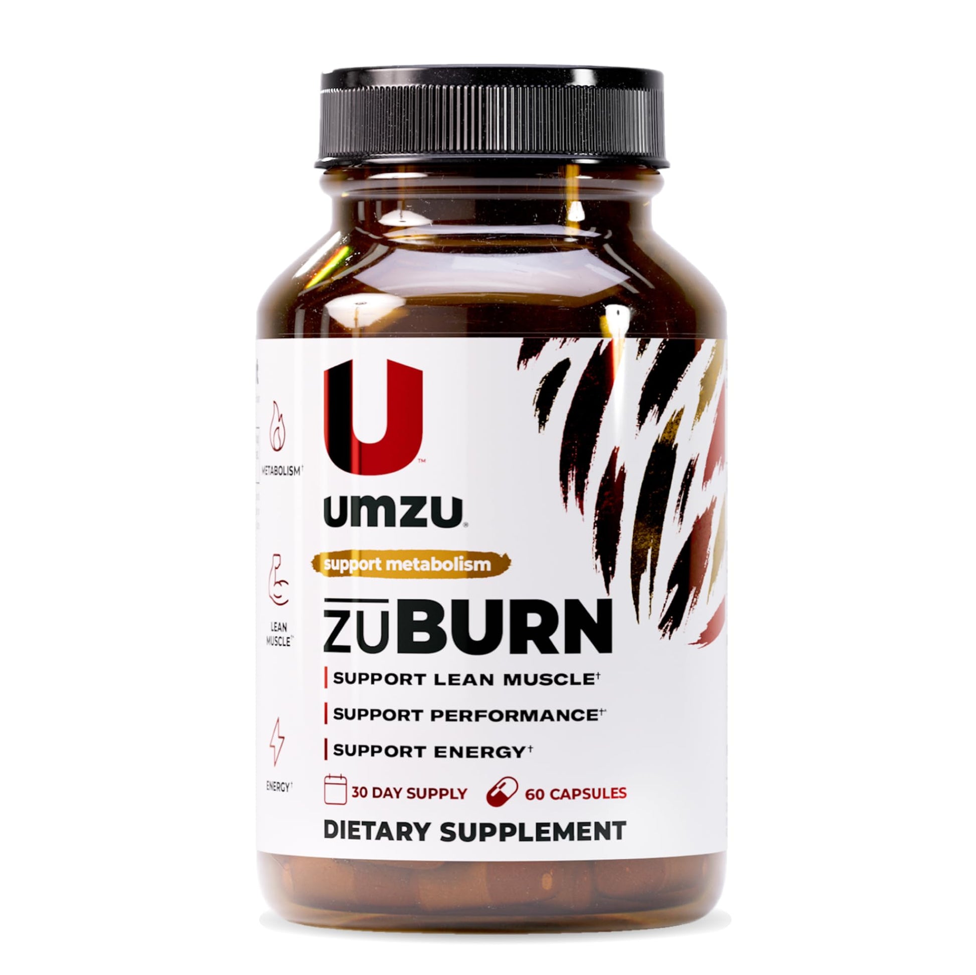 UMZU ZuBurn Energy Support Capsule, 60 Count