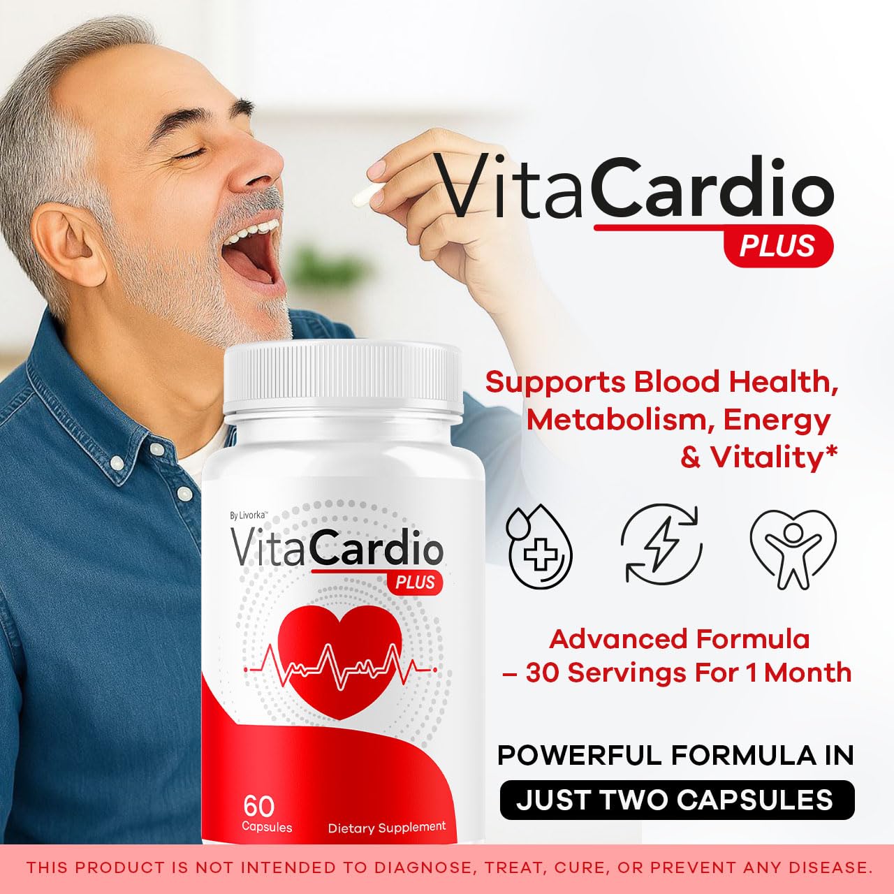 Pharmagetics VitaCardio Plus Capsules 120 Capsules