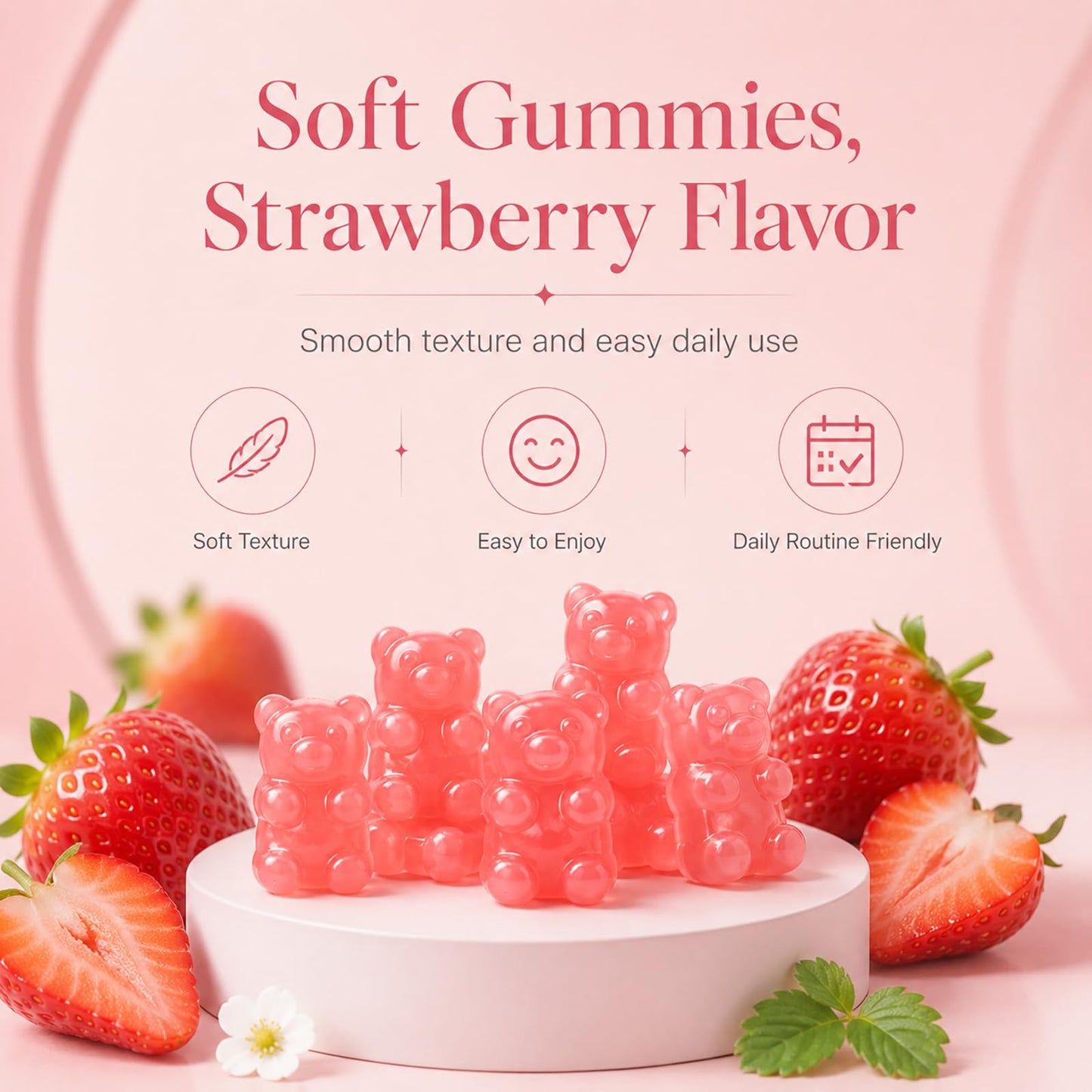 QUZOYU Vexity Labs Collagen Gummies 60 Count