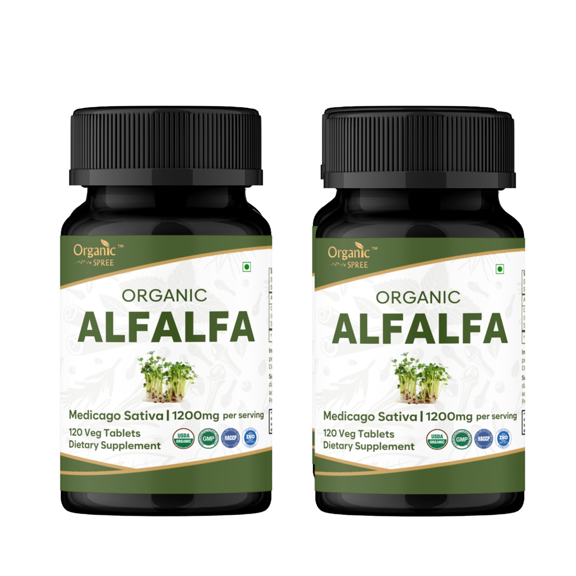 ORGANIC SPREE Alfalfa Tablets 240 Tablets
