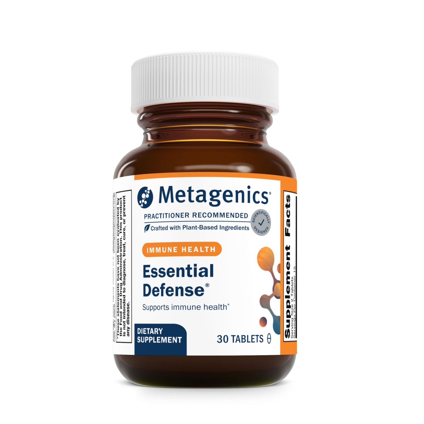 Metagenics Essential Defense Herbal Immune Supplement, 30 Tablets