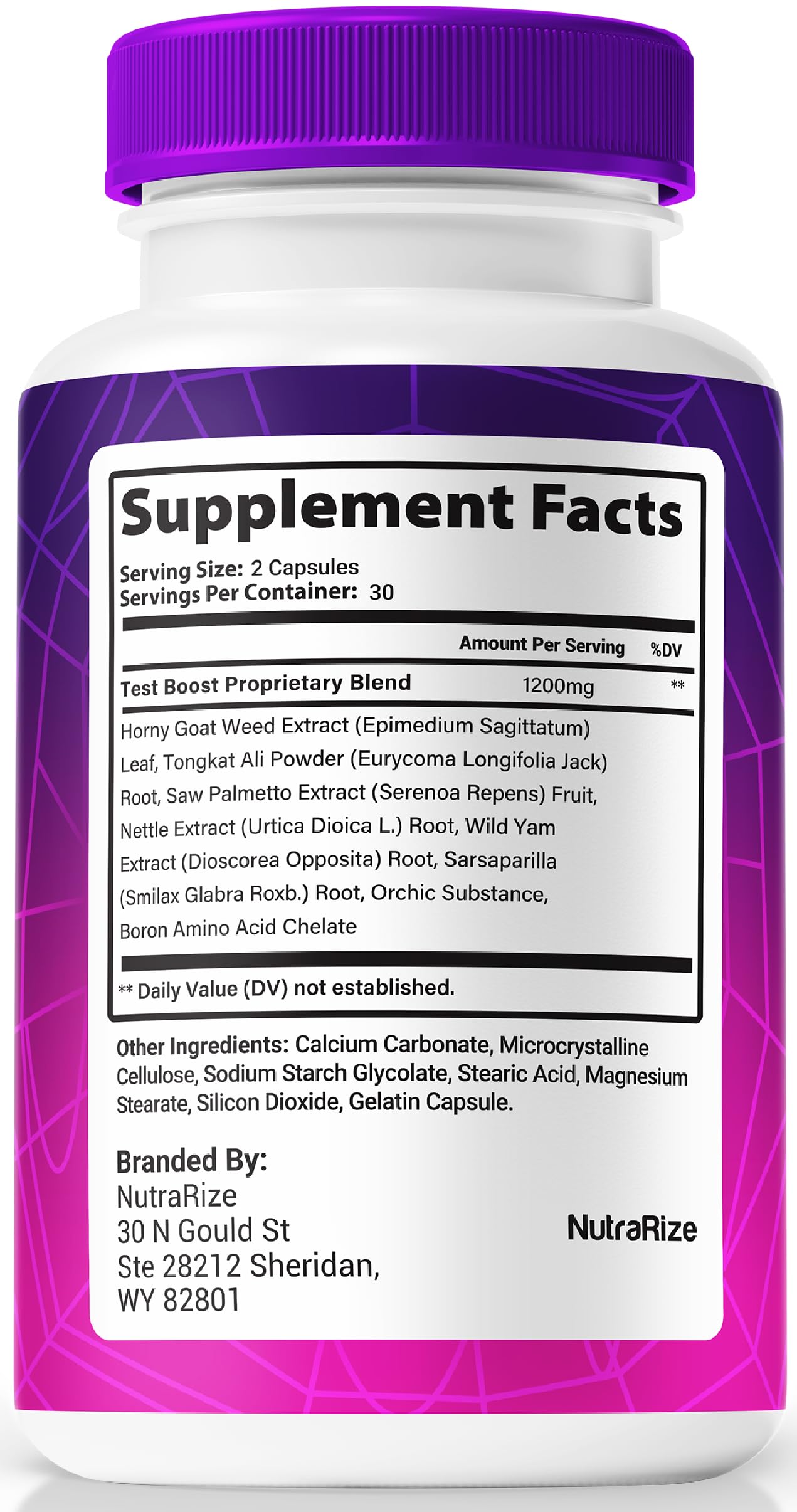 NutraRize Spider-Sense Capsules, 60 Capsules