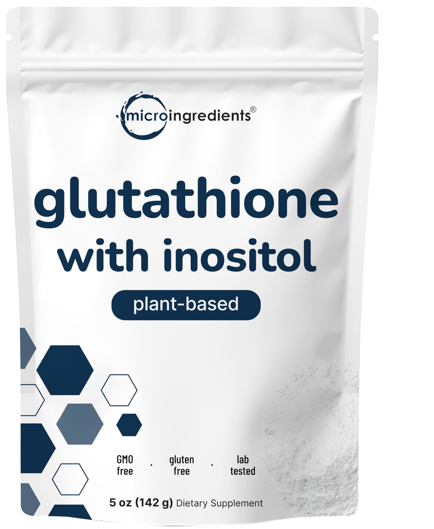 Micro Ingredients Glutathione Reduced Powder with Inositol Powder, 5