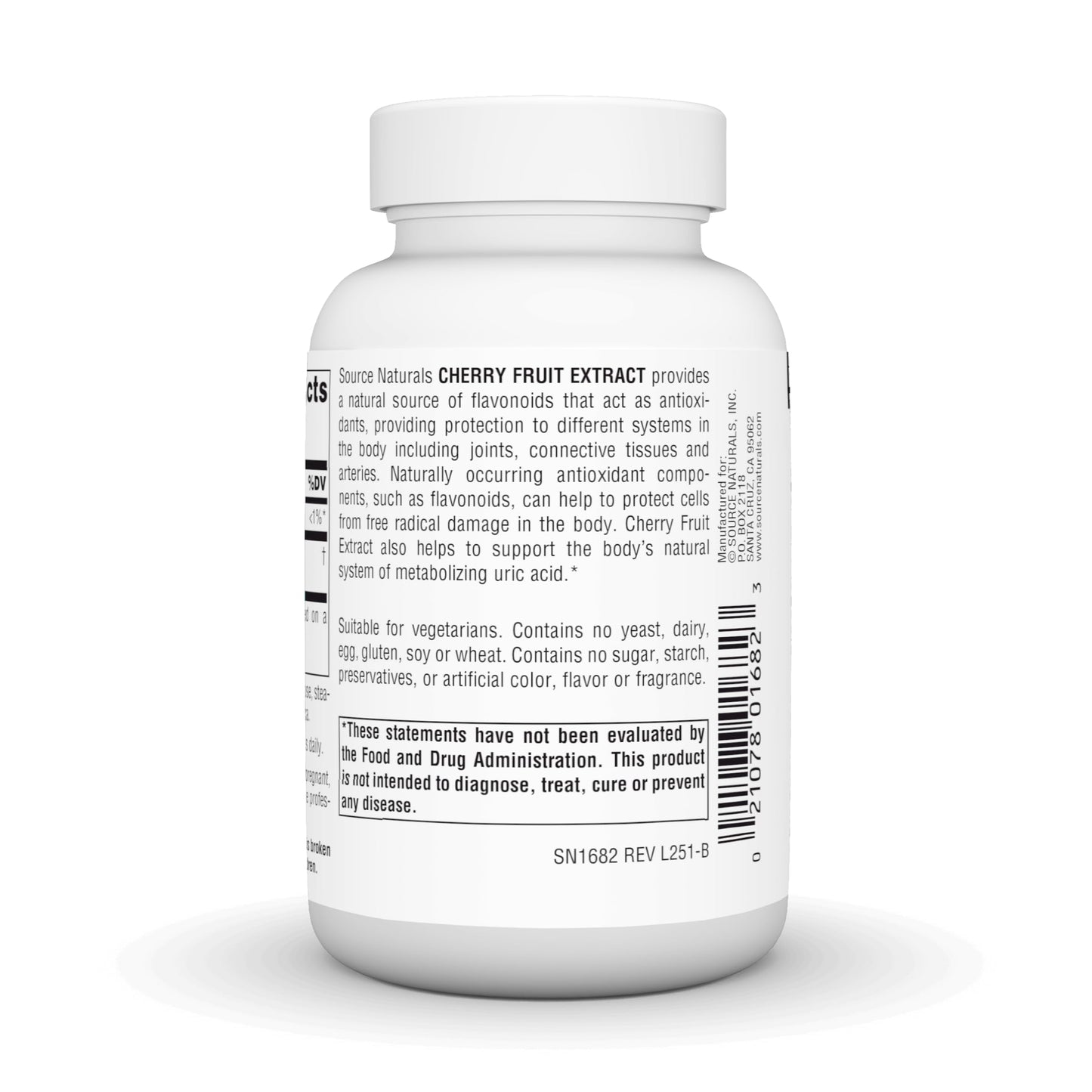 Source Naturals Cherry Fruit Extract Tablet 180