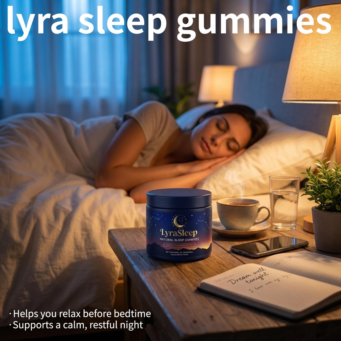 Nola sleep LyraSleep Gummies Gummy 60 Count