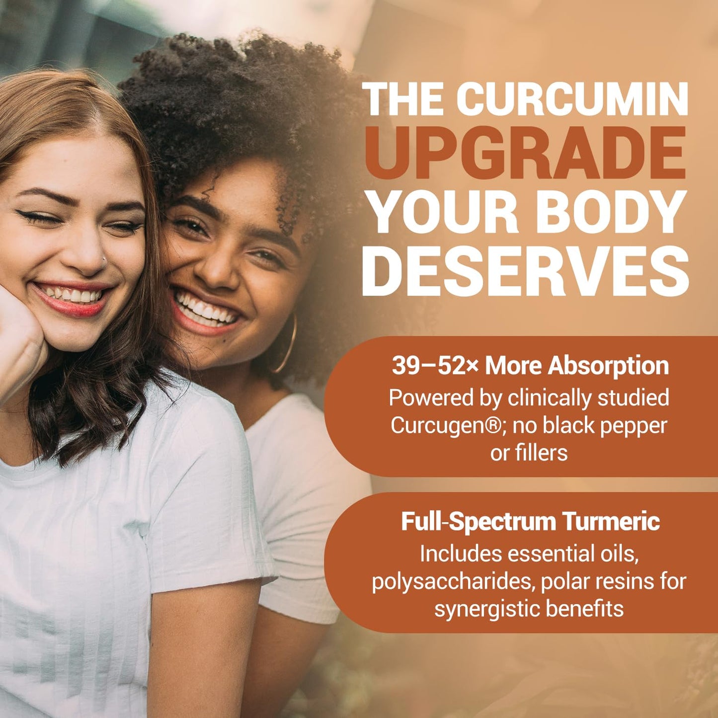 PALS Turmeric Curcumin Supplement 500mg Bio-52x Max Absorption Capsules, 60 Count