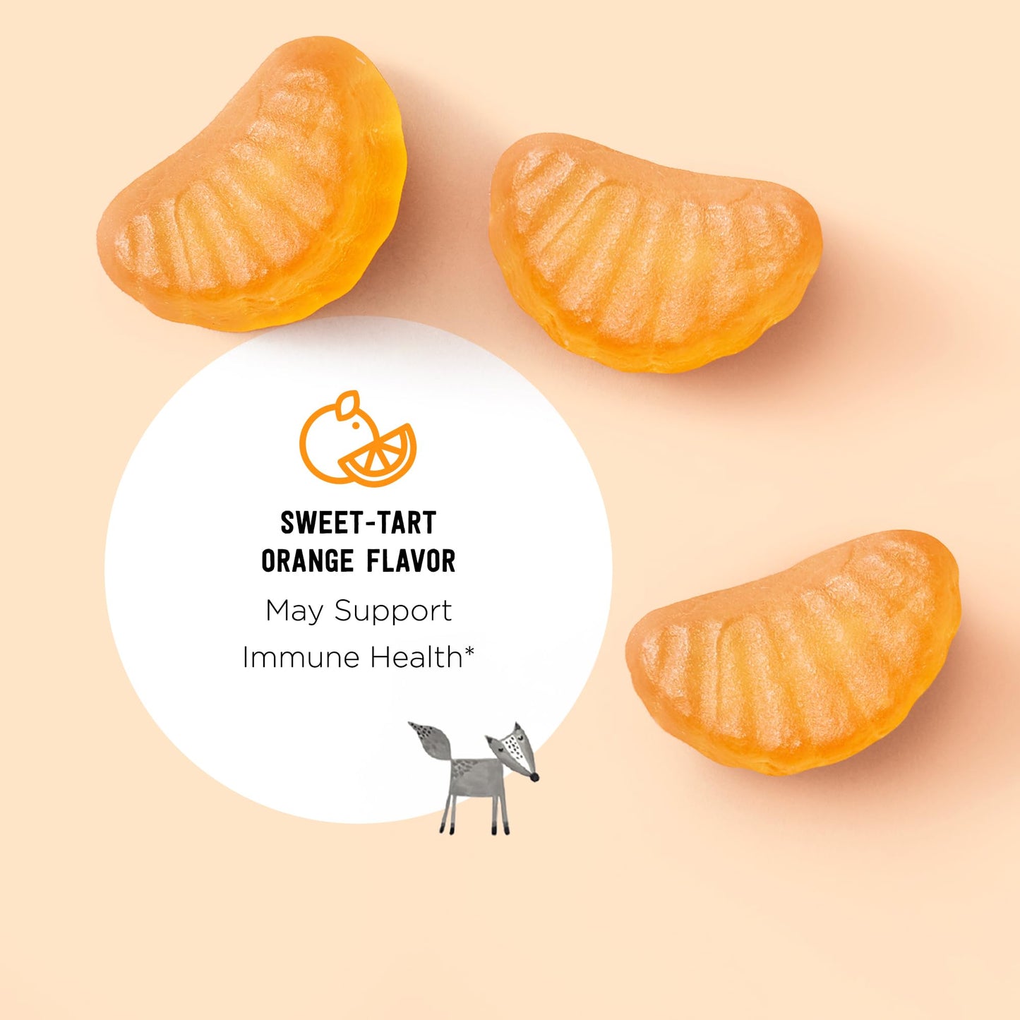 Mama Bear Vegan Kids Vitamin C Gummy, 60 Count