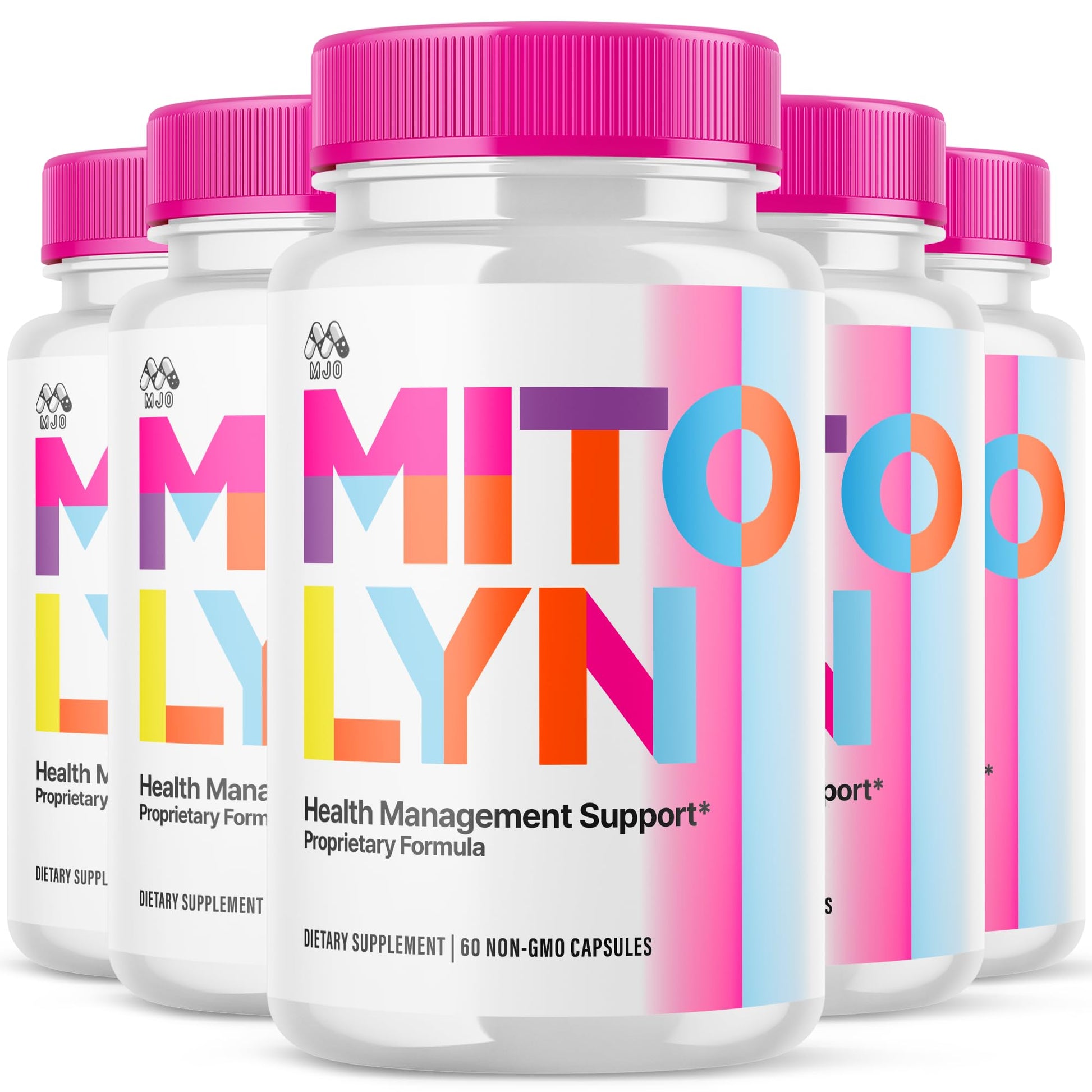 MJO Mitolyn Purple Peel Capsules, 300 Capsules