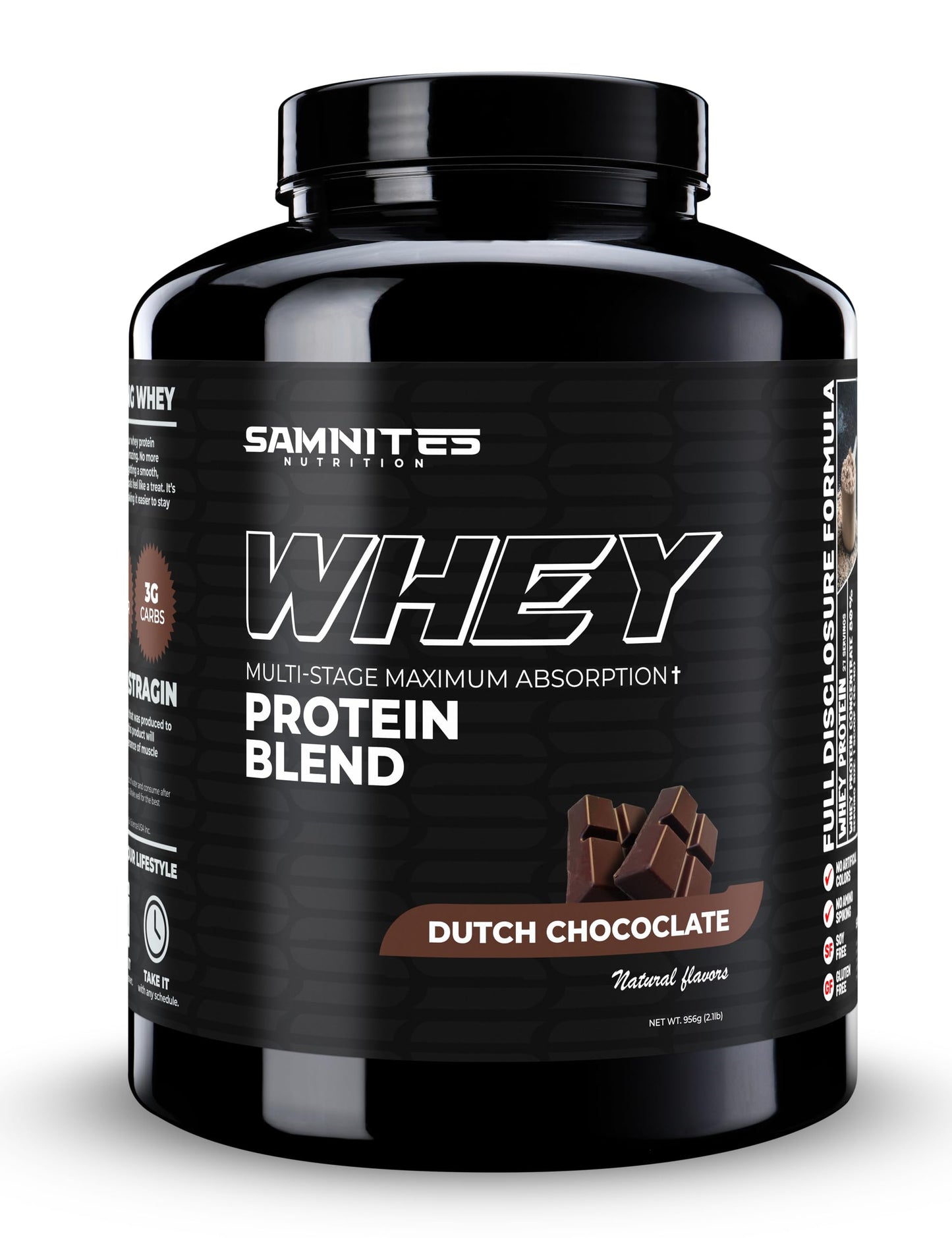 Samnites Nutrition Whey Protein Blend Powder 30.47