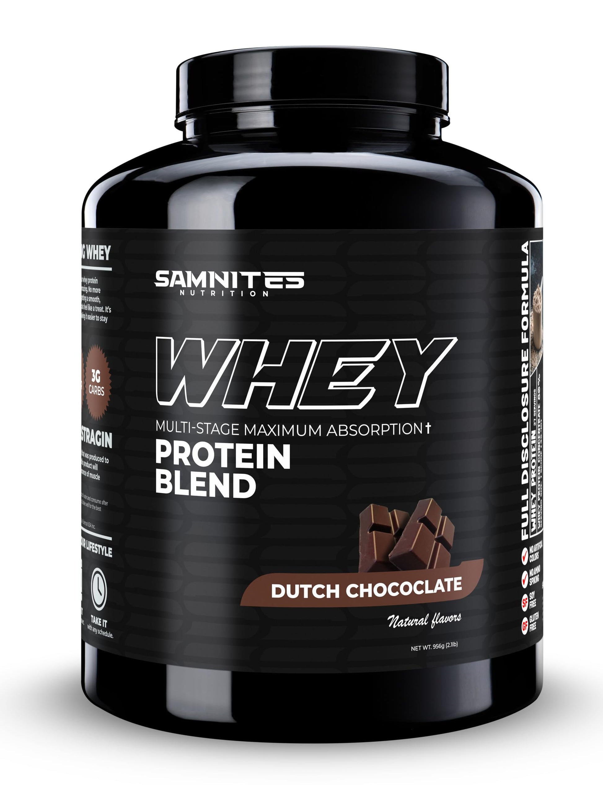 Samnites Nutrition Whey Protein Blend Powder 30.47
